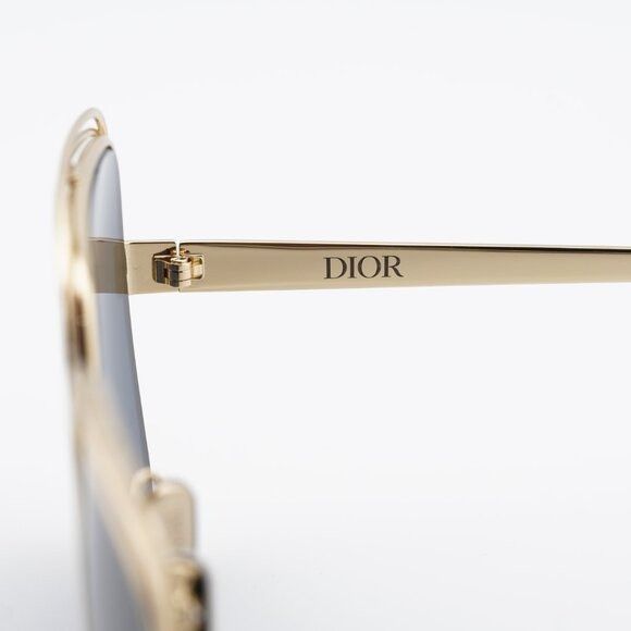 Dior Dior FILDIOR S1U B0B0 Sunglasses Gold Square Frame, Blue Size ONE SIZE - 8 Thumbnail