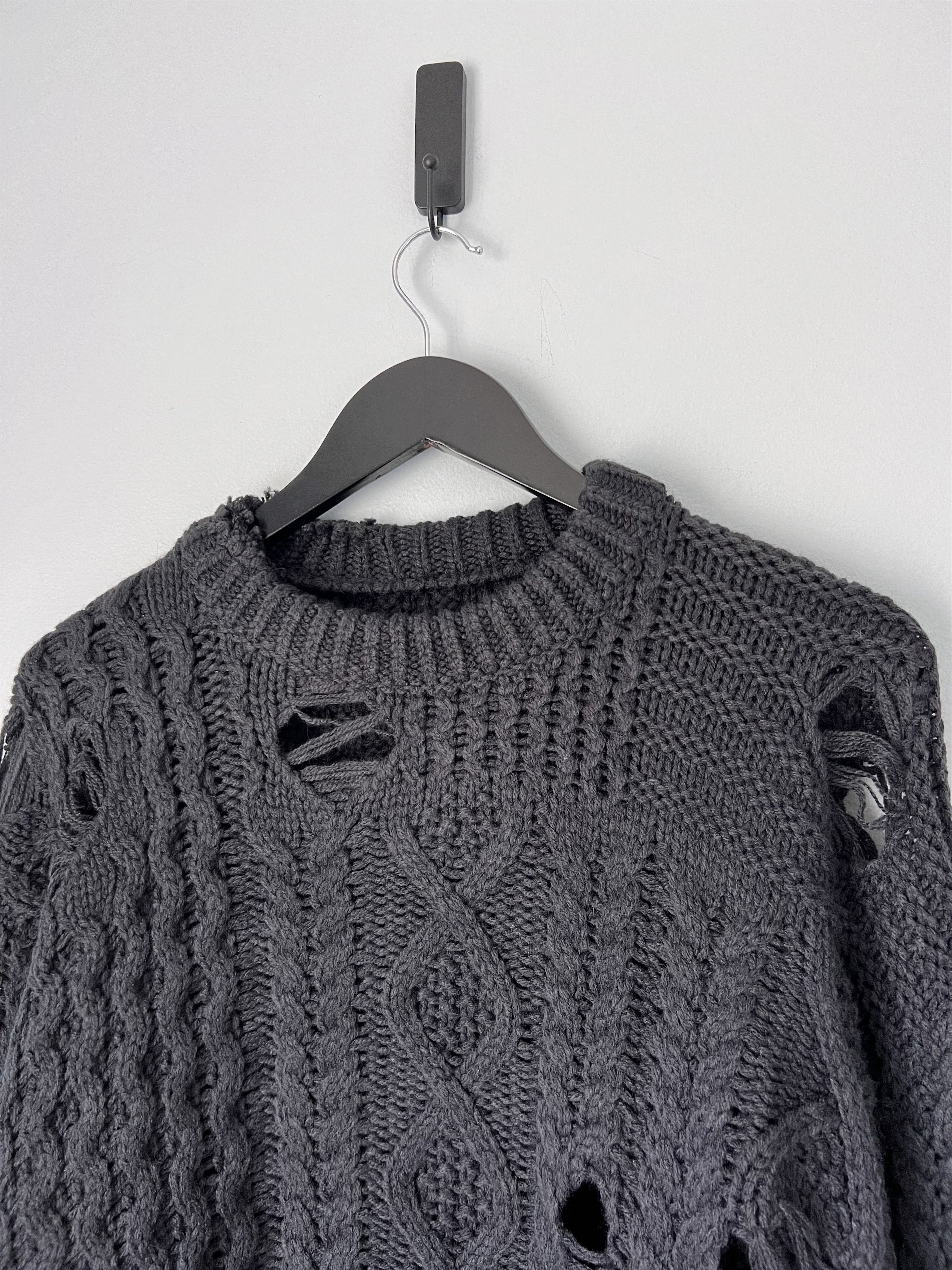 新品　NEIGHBORHOOD PATCHWORK SAVAGE SWEATER NEIGHBORHOOD PATCHWORK SAVAGE SWEATER XL