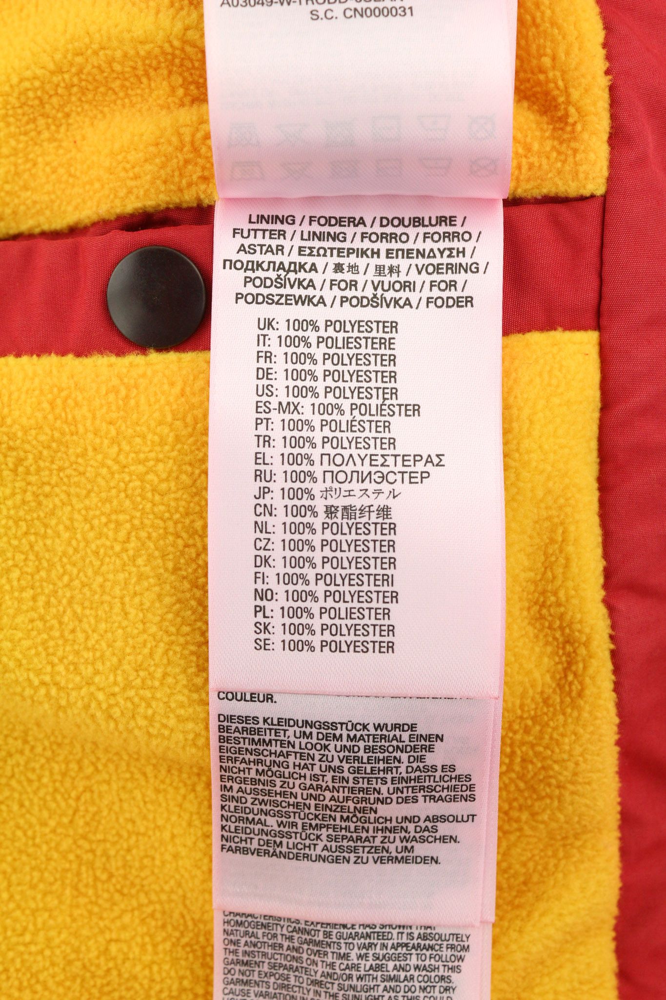 Diesel W-TRODD M Oversized Fleece Lined Hooded Zip Jacket 40055 Size US M / EU 48-50 / 2 - 14 Thumbnail