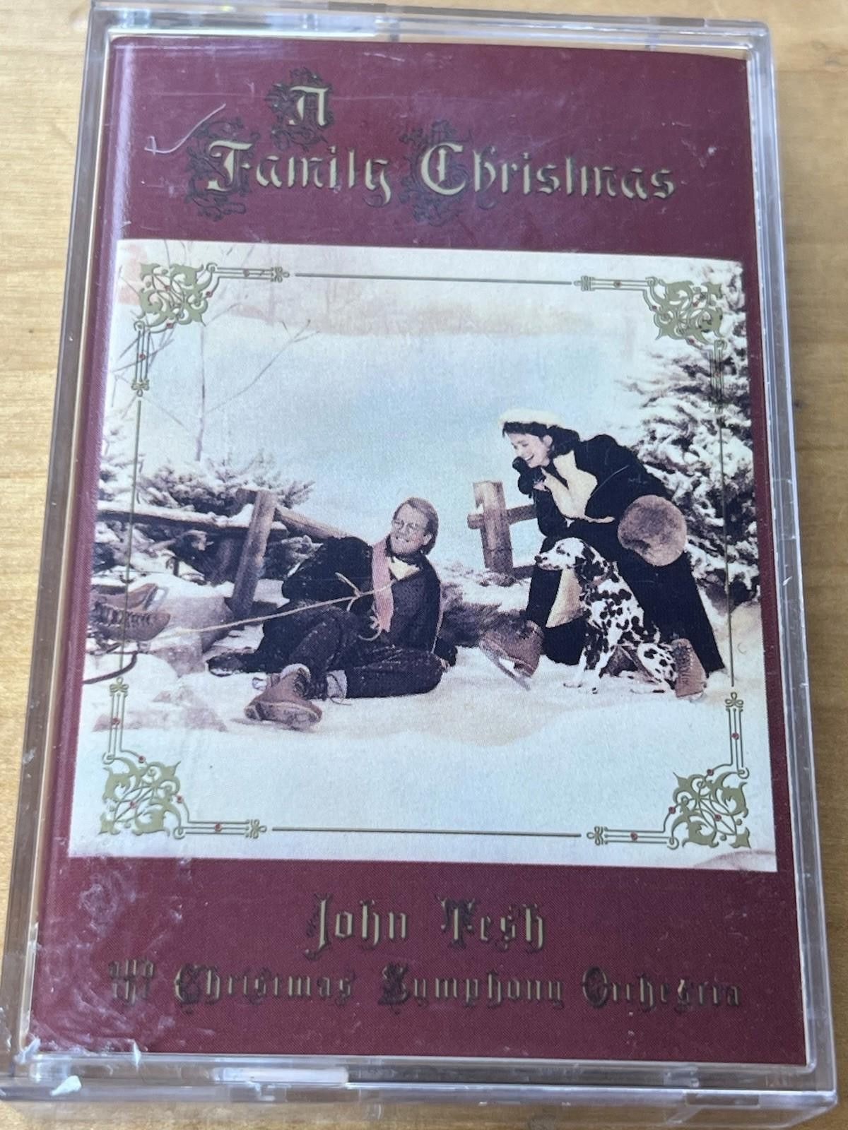 Other A Family Christmas John Tesh (Cassette Tape, 1994) Size ONE SIZE - 1 Thumbnail