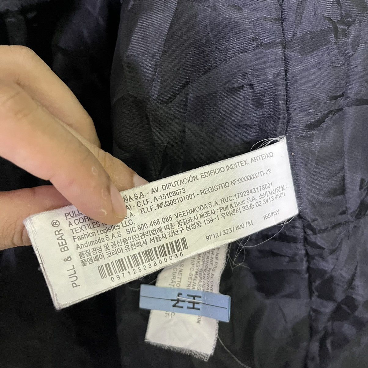If Six Was Nine PULL AND BEAR FUR DOUBLE ZIPPER HOODED JACKET Size US M / EU 48-50 / 2 - 9 Thumbnail