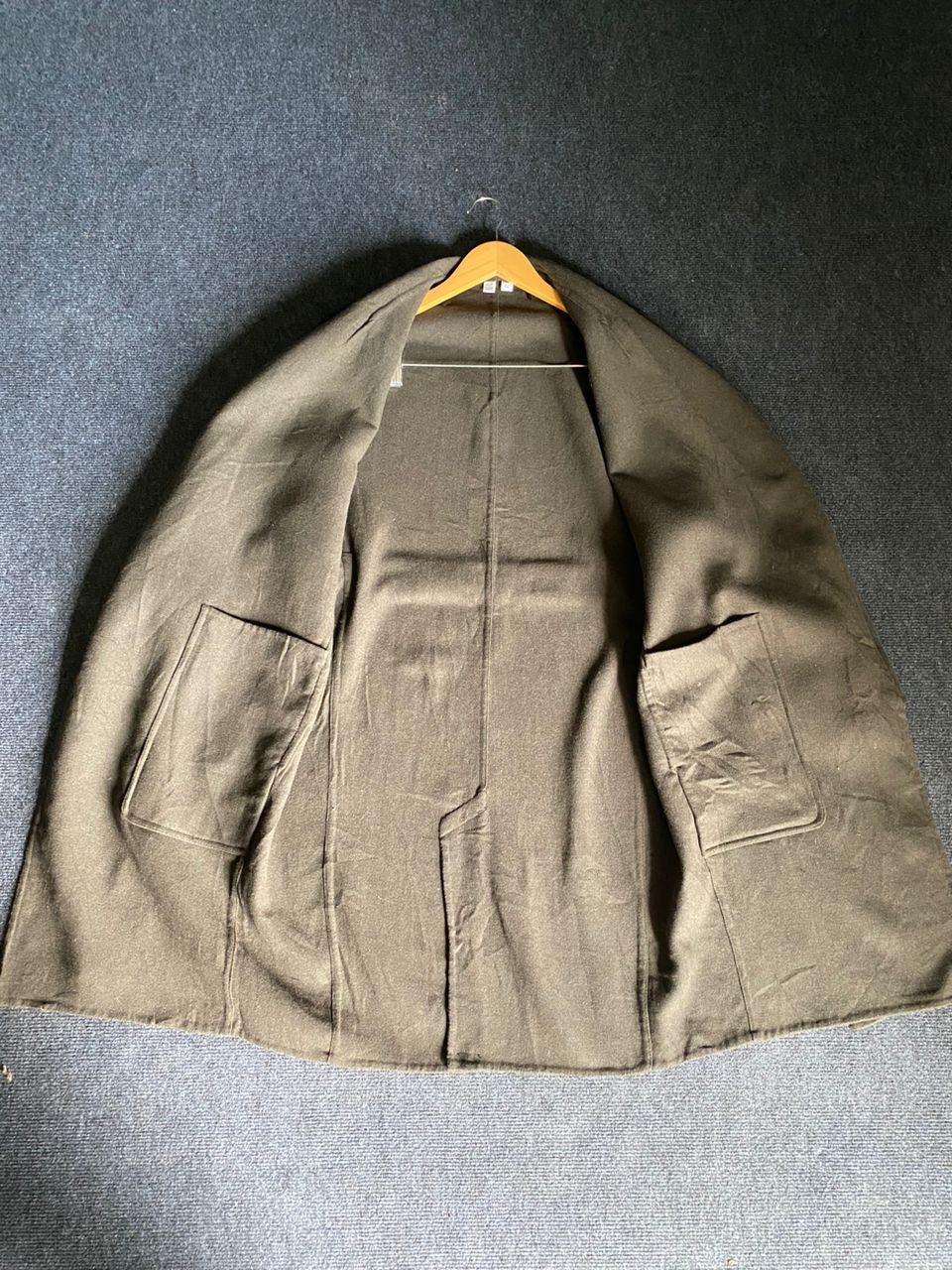 Japanese Brand × Lemaire × Uniqlo Uniqlo U x Lemaire Wool Long Coat Size US S / EU 44-46 / 1 - 9 Thumbnail