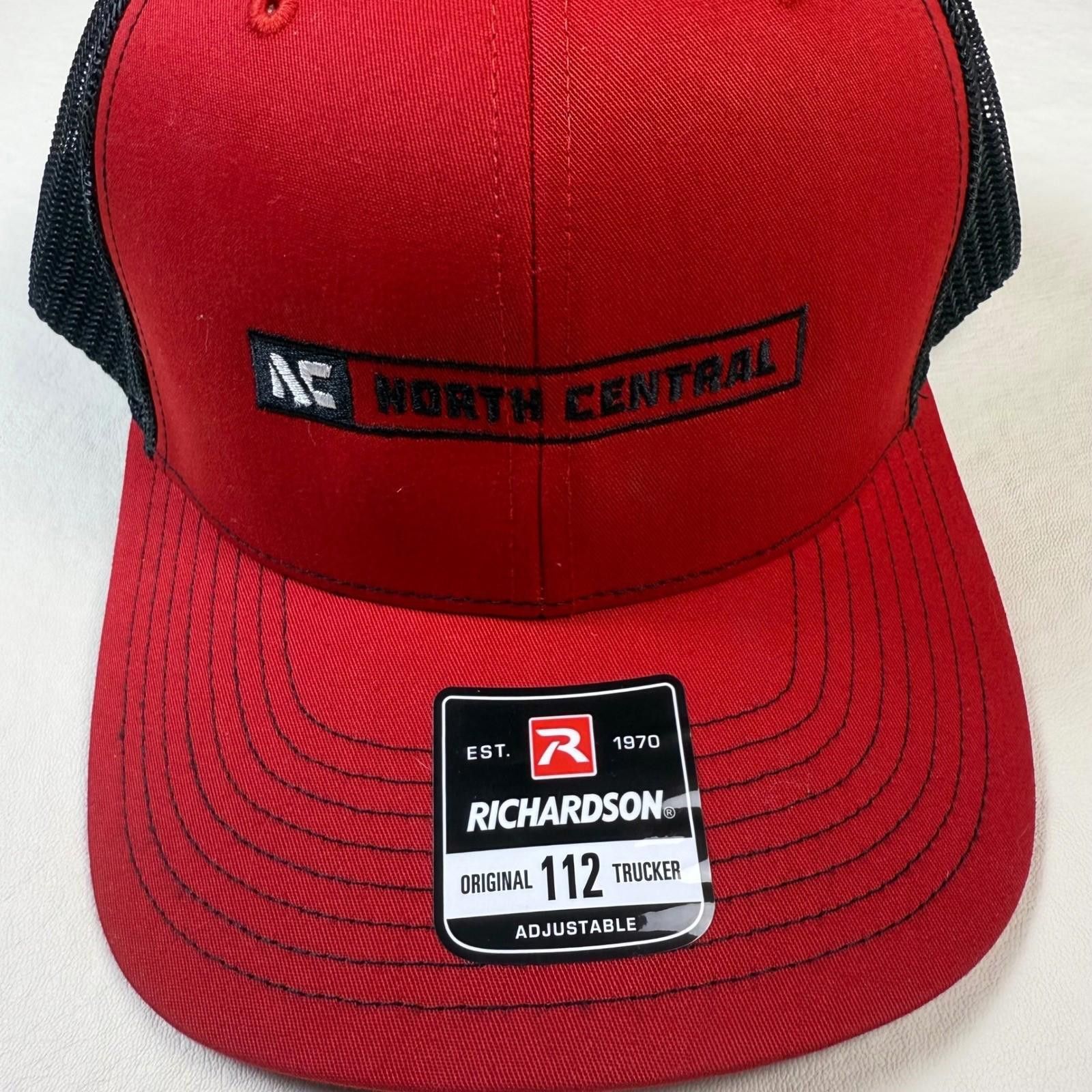 Richardson Richardson 112 Trucker Hat Red Black North Central NC Size ONE SIZE - 1 Thumbnail