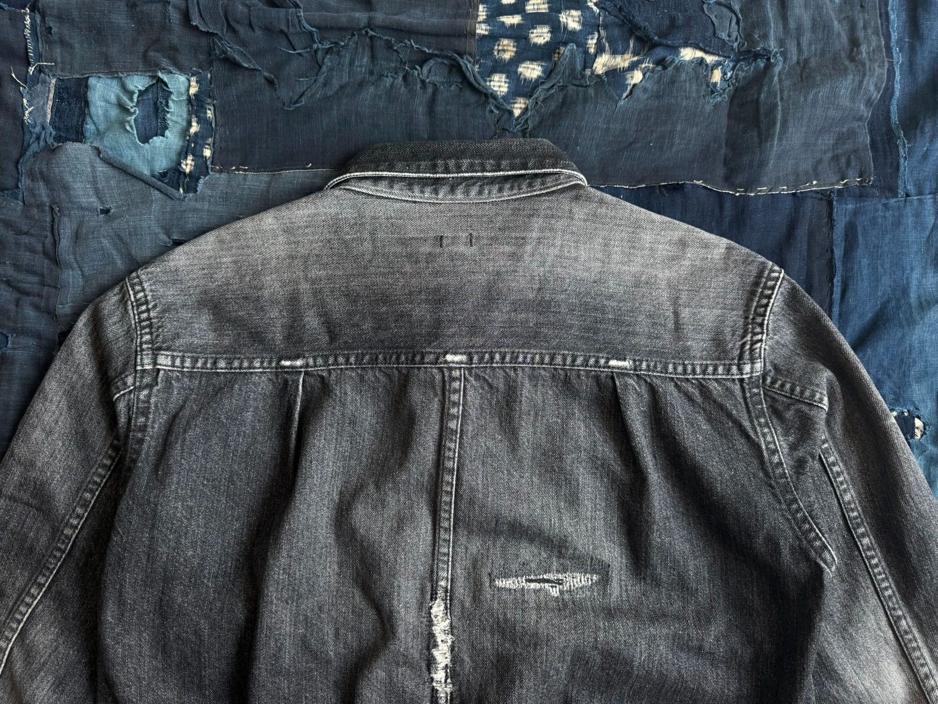 Fragment Design Fragment Sequels Denim Jacket Black M Washed Size US M / EU 48-50 / 2 - 5 Thumbnail