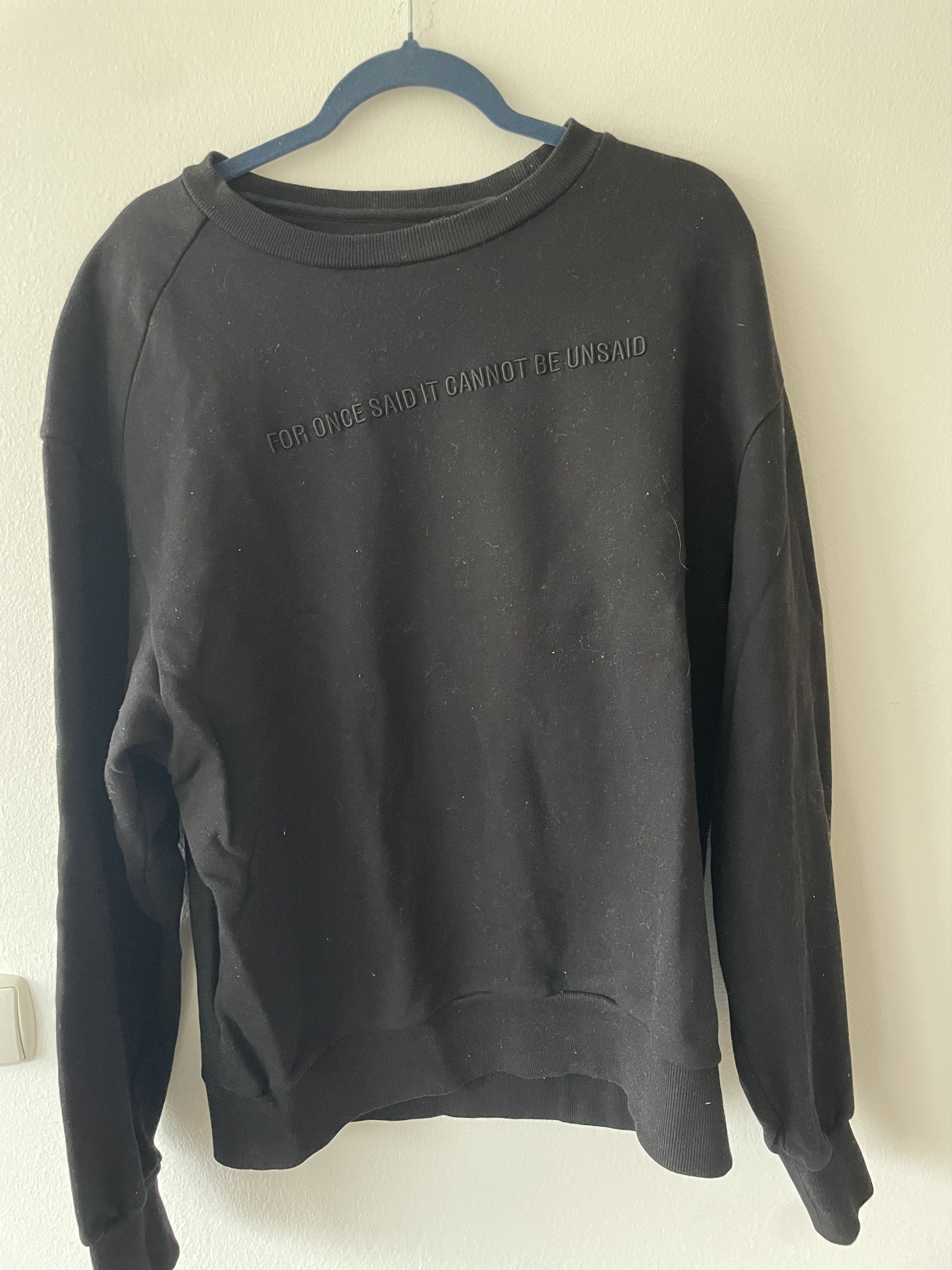 Juun.J Juun.J Black Graphic Sweatshirt with Size US M / EU 48-50 / 2 - 2 Thumbnail
