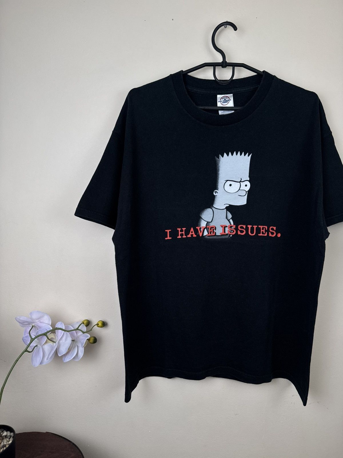 Other Vintage The Simpsons T shirt Bart I have issues 2001 L Size US L / EU 52-54 / 3 - 5 Thumbnail