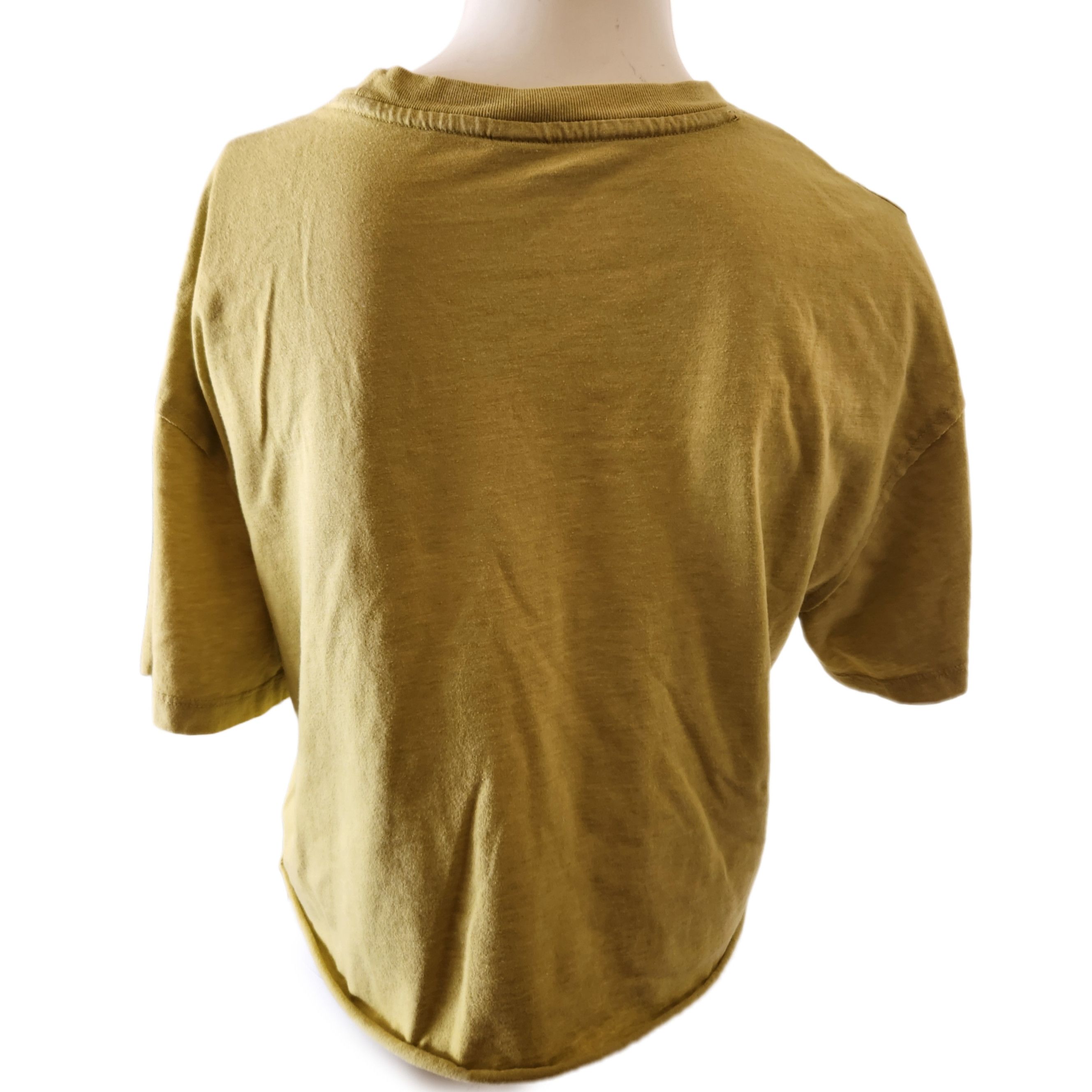 Modernica Wild fable Women top t-shirt electric neon green sporty tee Size S / US 4 / IT 40 - 5 Thumbnail