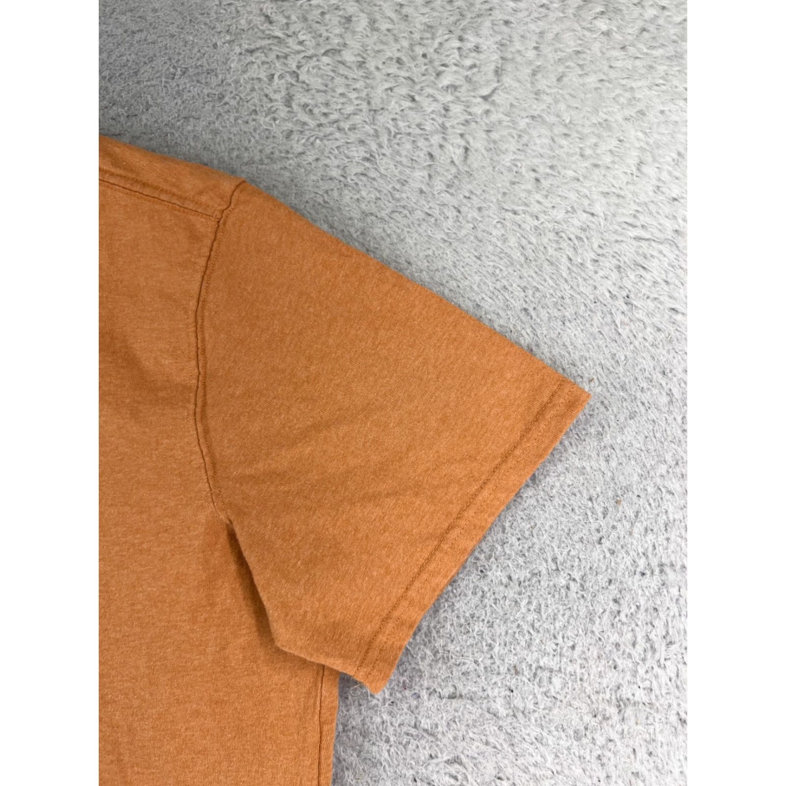 Carhartt Carhartt Shirt Womens XL Orange Short Sleeve Crew Neck Cotton Blend Jersey Size XL / US 12-14 / IT 48-50 - 2 Thumbnail