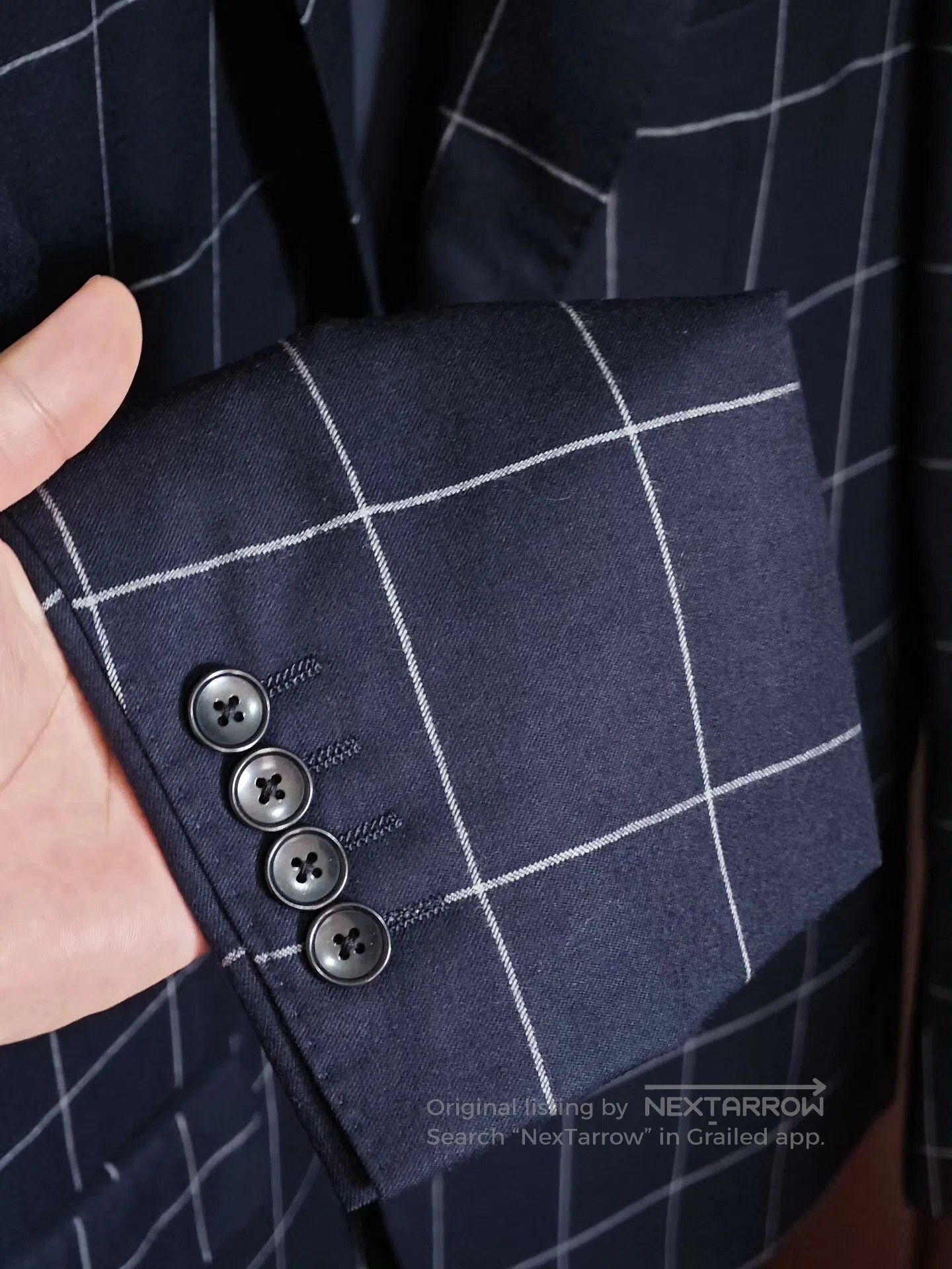 Edifice Japan Japanese Wool Blend Suit Jacket. Size US M / EU 48-50 / 2 - 4 Thumbnail