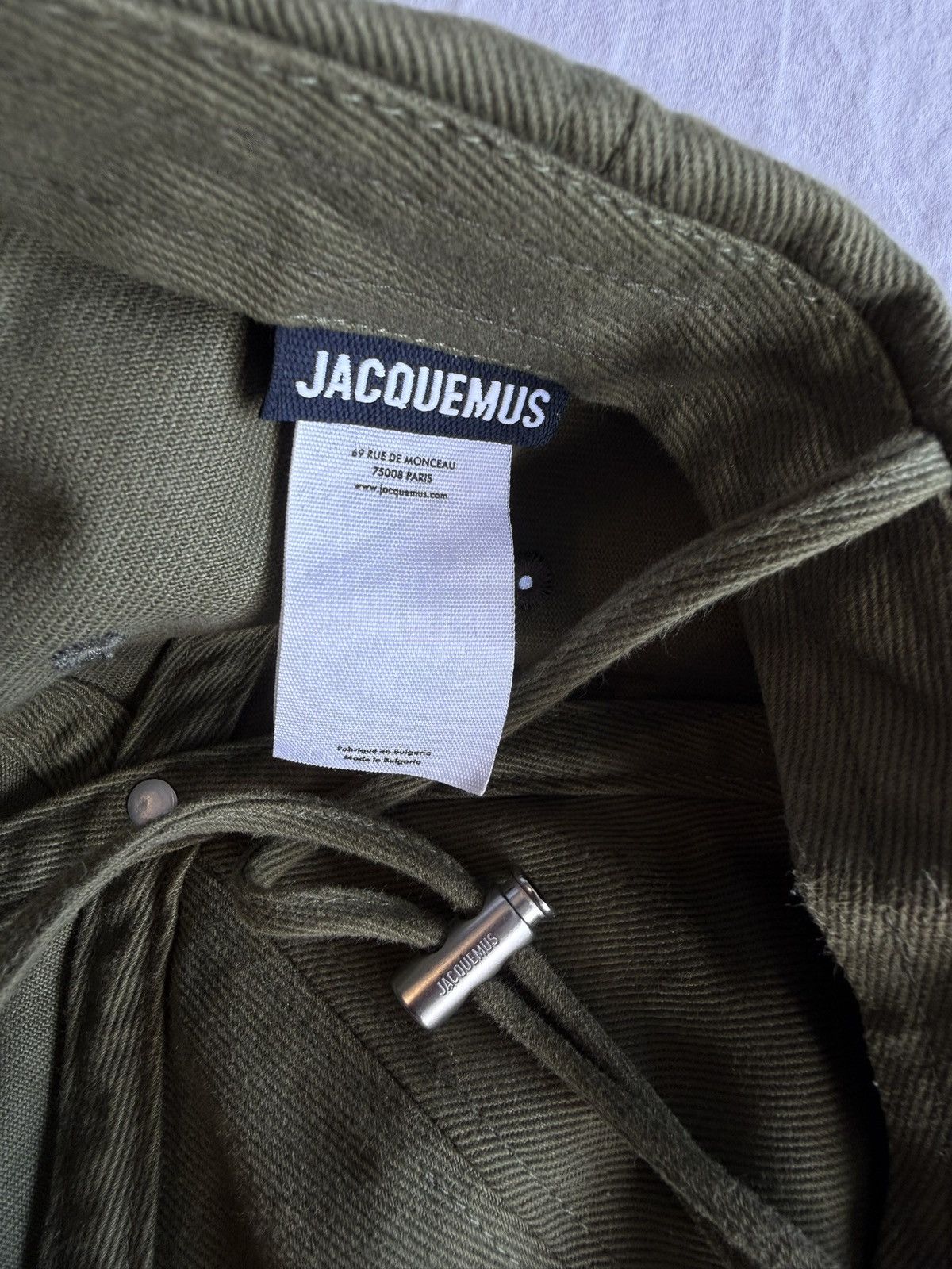 Jacquemus Jacquemus La Casquette Artichaut Cap Khaki Size ONE SIZE - 4 Thumbnail