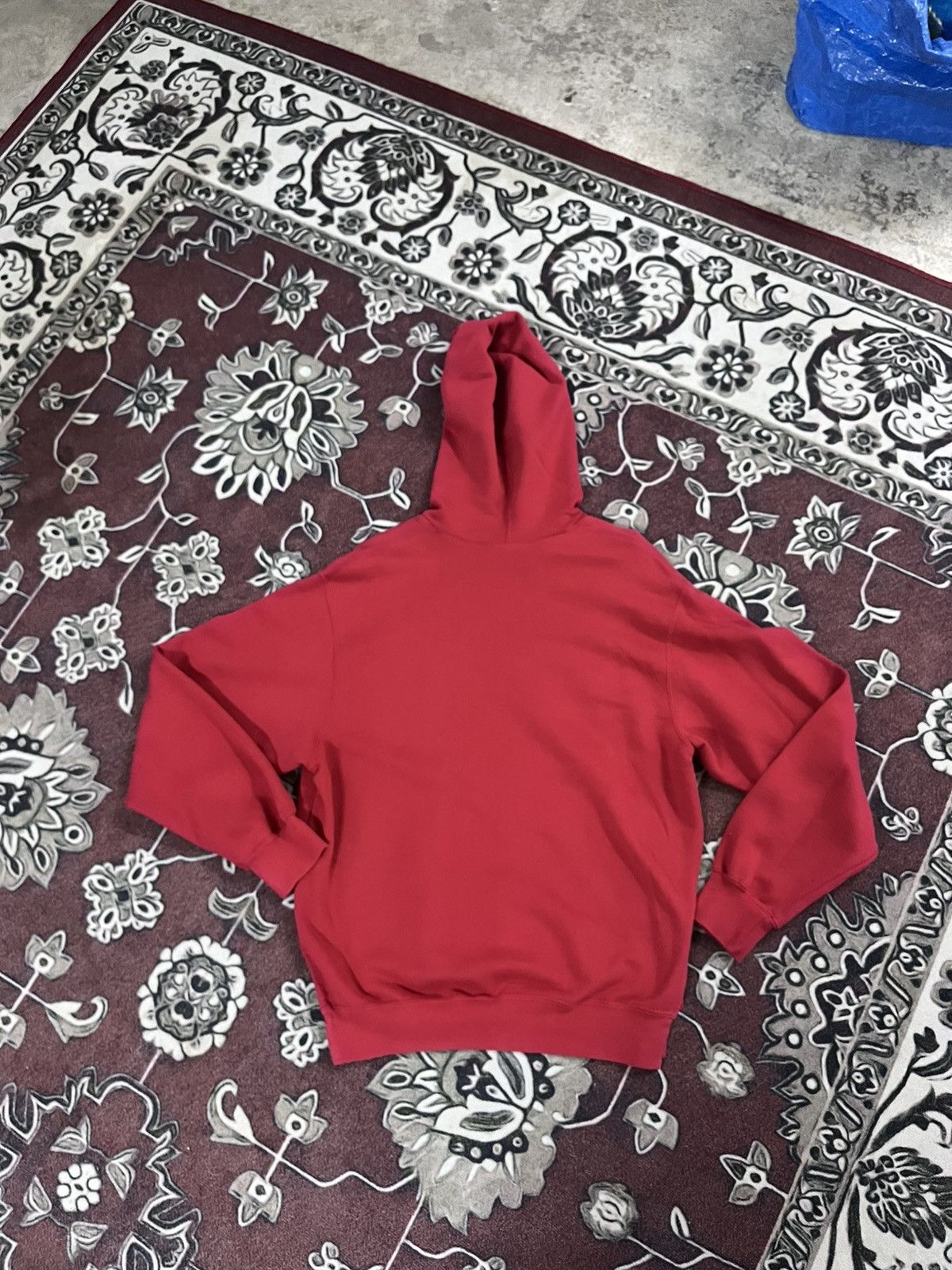 Nike × Vintage Vintage 90's Nike Crayon Big Swoosh Hoodie Size US M / EU 48-50 / 2 - 2 Thumbnail