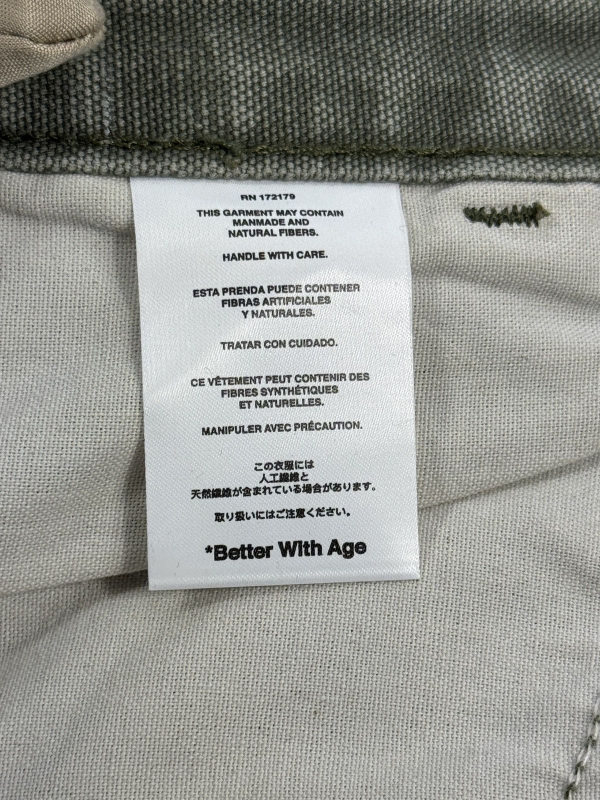 Better With Age GENTLEMENS PATCH WORK CARHARTT CARPENTER TROUSERS Size US 30 / EU 46 - 9 Thumbnail