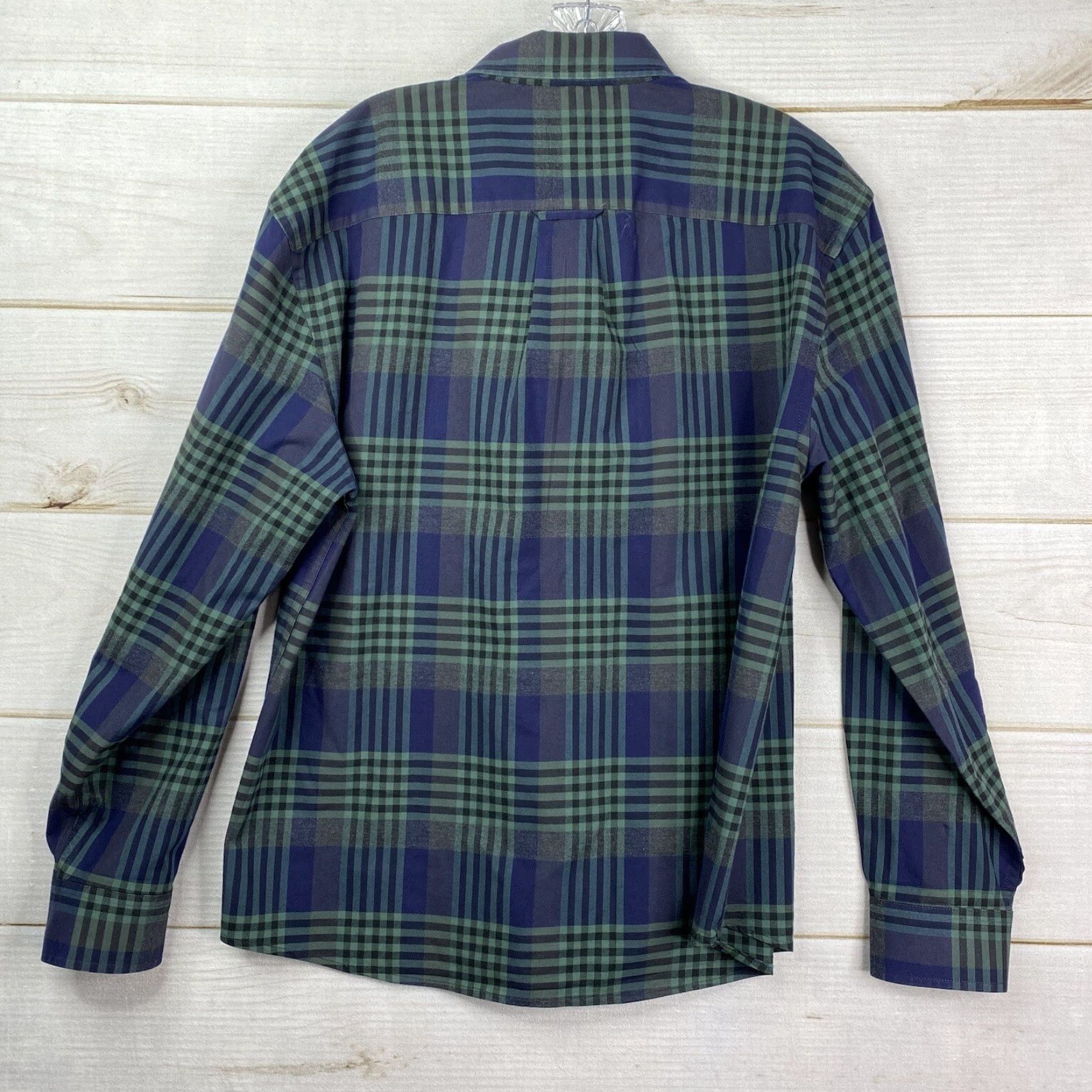Orvis Orvis Shirt Mens M Green Blue Plaid Button-Down Long Sleeve Pocket Heavy Cotton Size US M / EU 48-50 / 2 - 8 Thumbnail