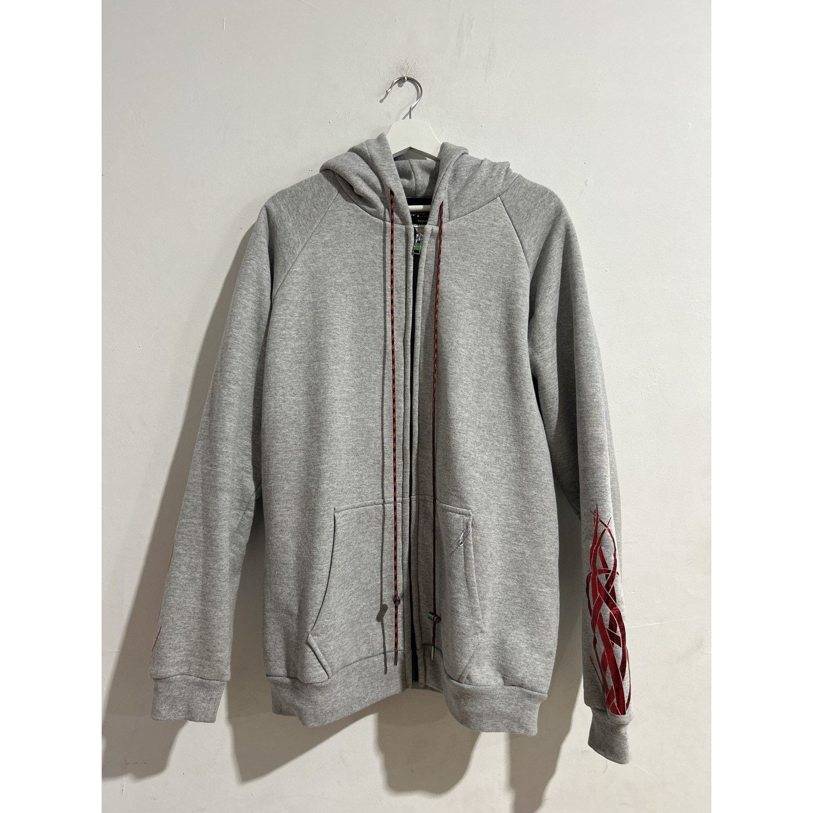 BOSSI DOUBLE LINED ZIP UP HOODIE SIZE MEDIUM PREOWNED