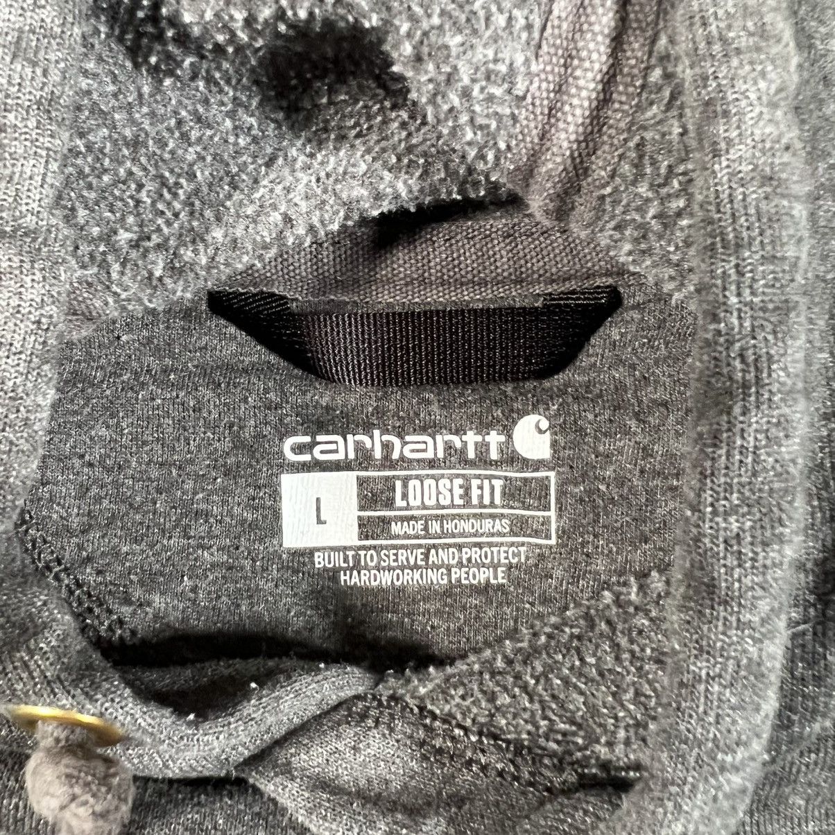 Carhartt Carbon Heather Carhartt Loose Fit Logo Sleeve Graphic Hoodie Size US L / EU 52-54 / 3 - 6 Thumbnail