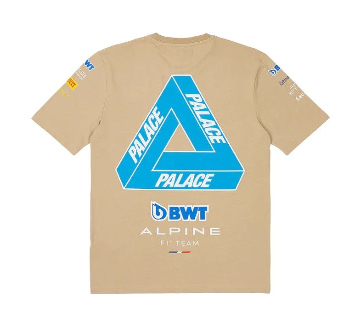 Kappa × Palace Palace Kappa for Alpine T-shirt beige Size US S / EU 44-46 / 1 - 1 Thumbnail