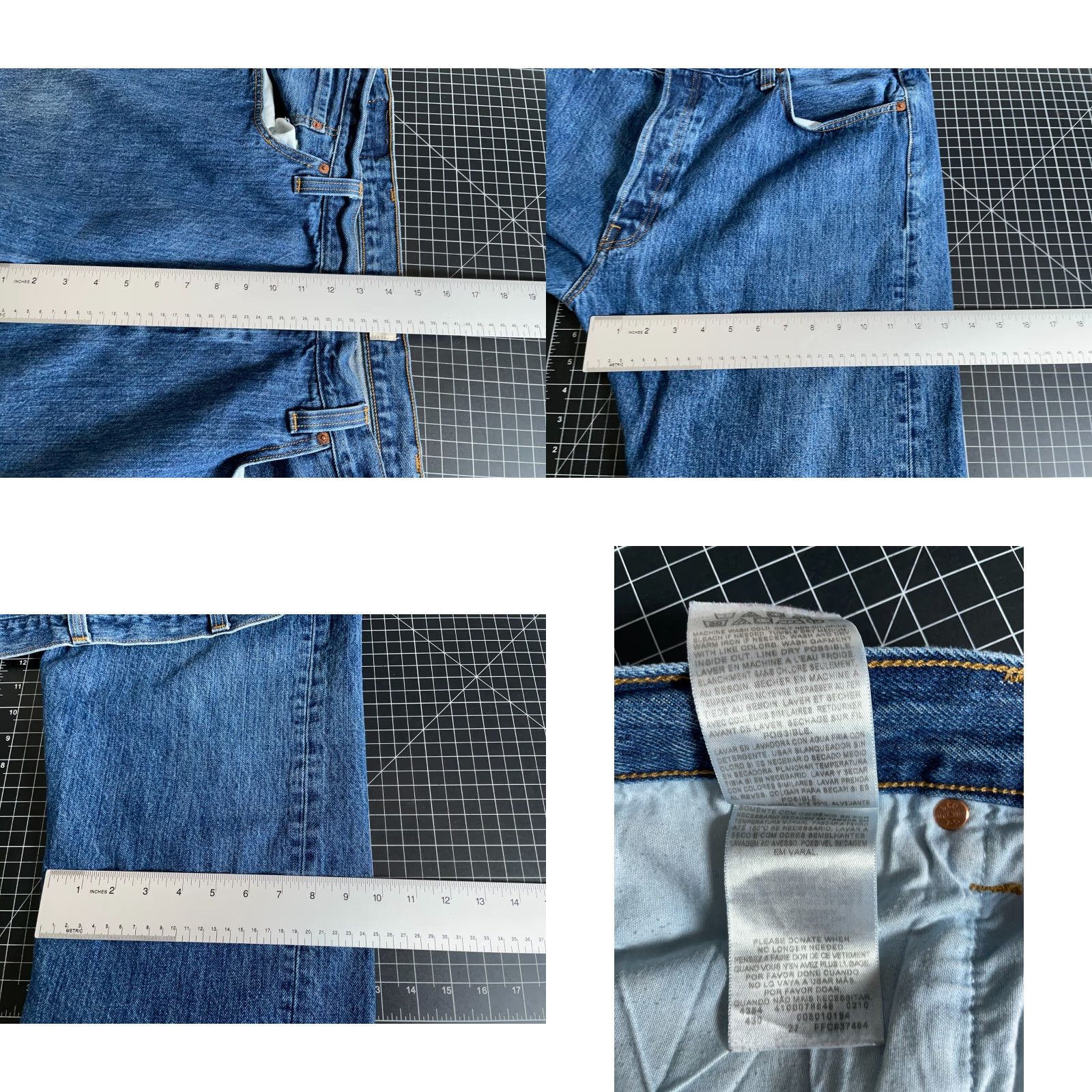 Levi's VINTAGE Levi's 501 Jeans Men 40 x 29.5 Blue Denim 2010 Straight Leg 5-Pocket Design Men Size US 40 / EU 56 - 8 Thumbnail