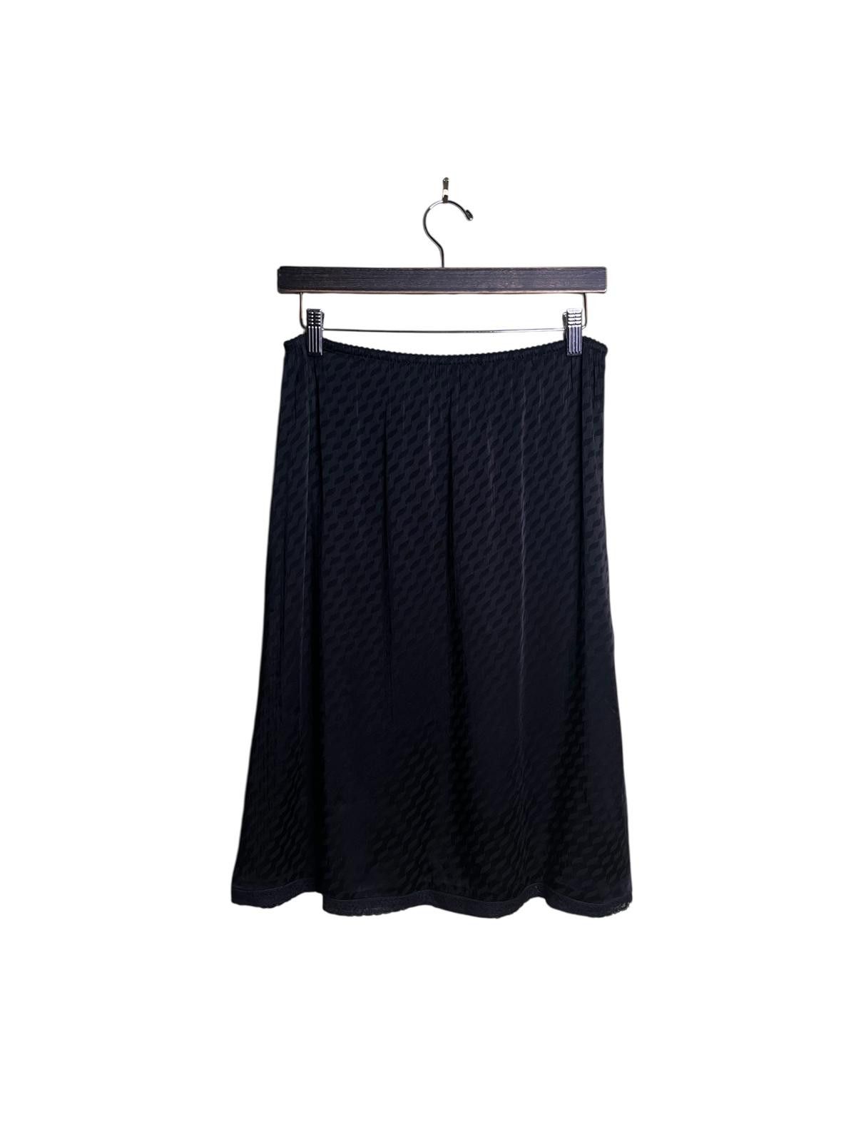 Maison Margiela Maison Margiela SS17 Lace Trim Slip Skirt Black Size 42 Size 28" / US 6 / IT 42 - 2 Thumbnail