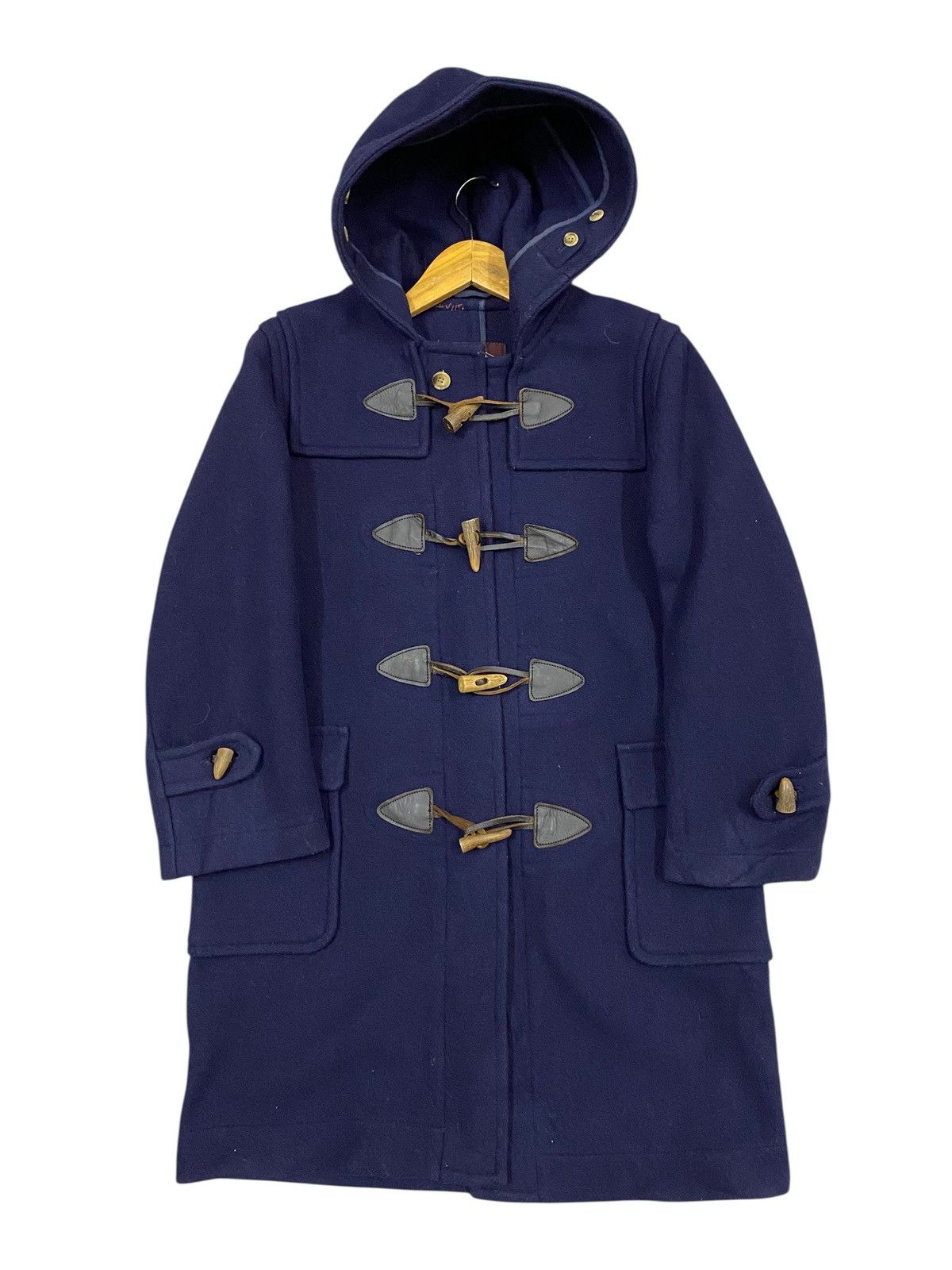 J. Press J.Press Wool Coat Jacket Navy Blue Size US M / EU 48-50 / 2 - 1 Thumbnail