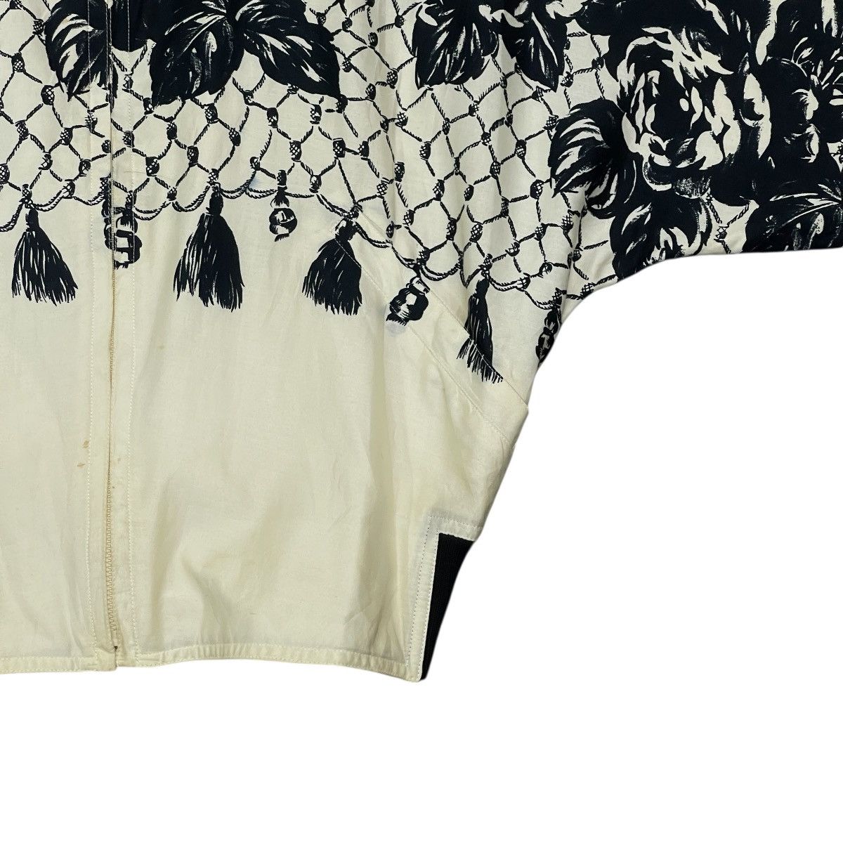 Versace ‼️LASTDROP‼️Vtg 80s Gianni Versace Lampo Zipper Floral Bomber Size US L / EU 52-54 / 3 - 3 Thumbnail