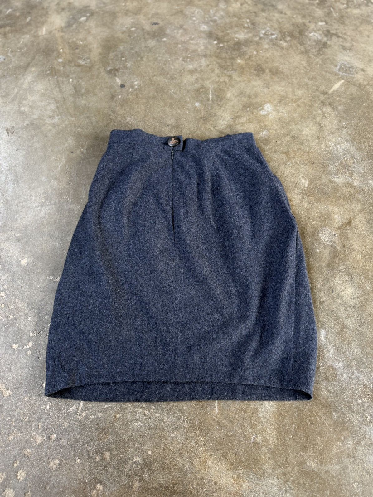 Vivienne Westwood Vintage Vivienne Westwood Anglomania Asymmetrical Wool Skirt Size 28" / US 6 / IT 42 - 14 Thumbnail