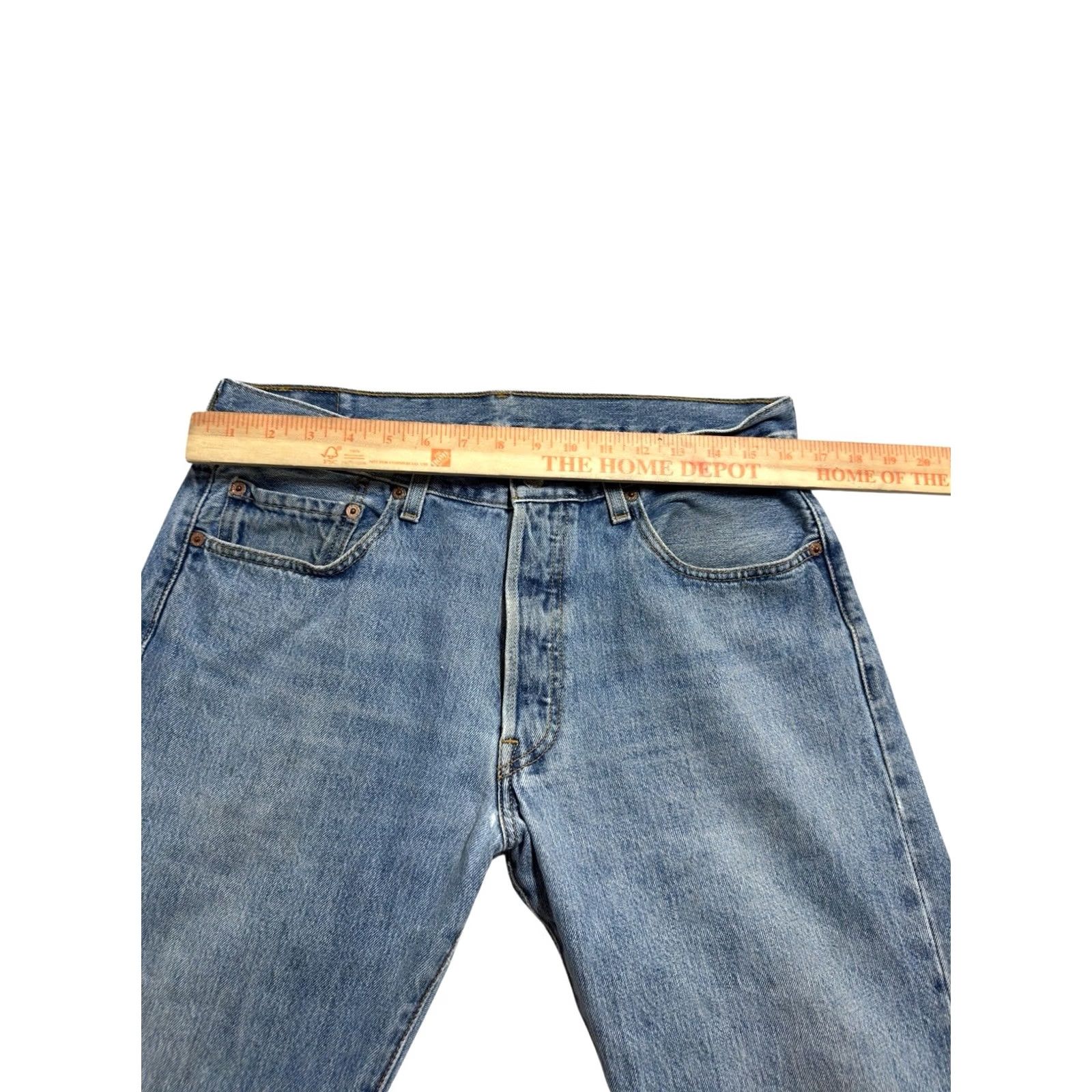 Levi's VINTAGE Levi's 501 Jeans Mens 34x34 Blue Y2K Denim Pants Size US 34 / EU 50 - 6 Thumbnail