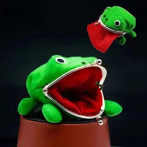 Japanese Brand Frog Coin Wallet Size ONE SIZE - 1 Thumbnail