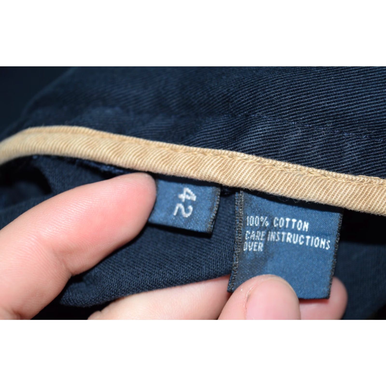 Polo Ralph Lauren VINTAGE Polo Ralph Lauren Shorts Chino Navy Blue 42 Mens Classic Preppy Size US XL / EU 56 / 4 - 4 Thumbnail