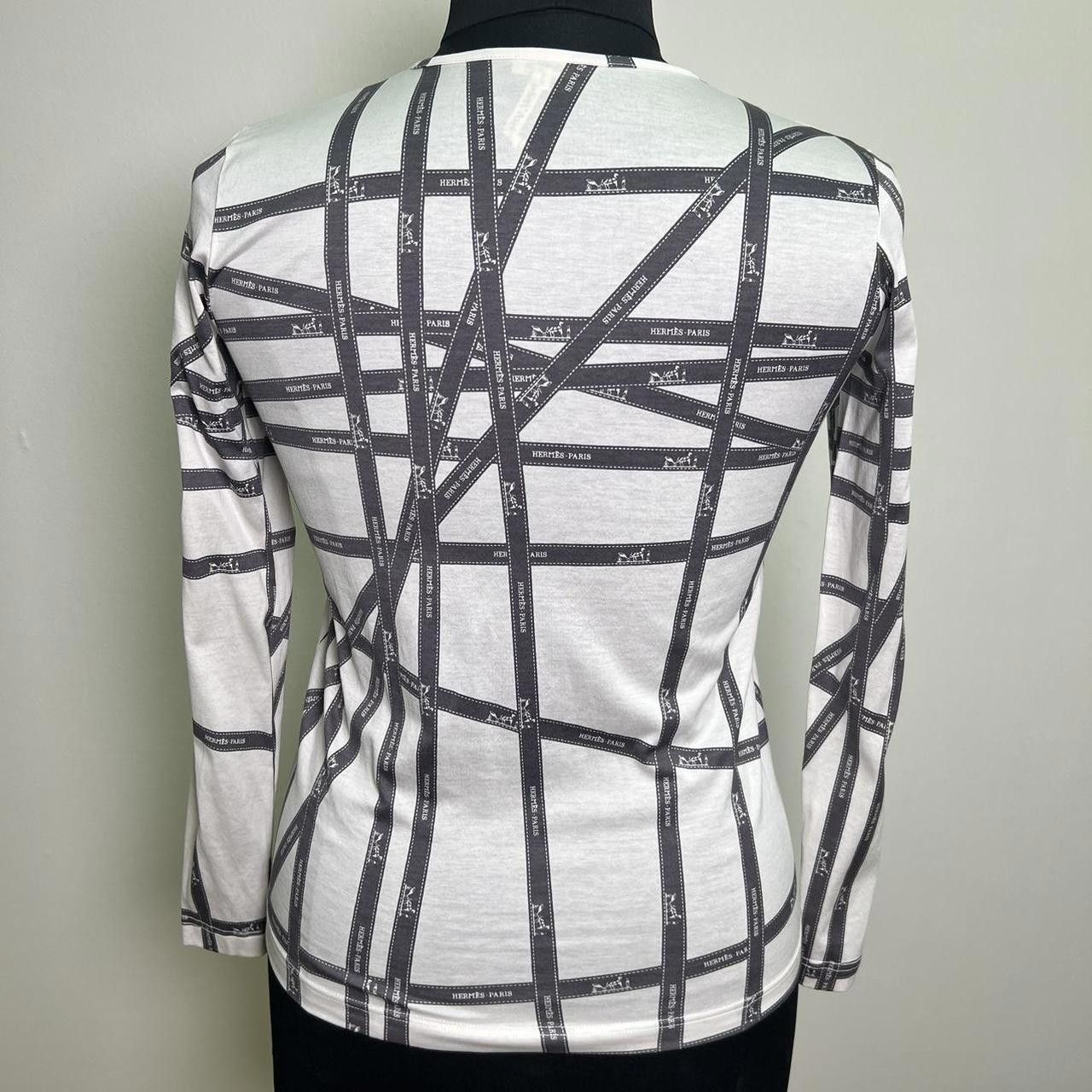 Hermes Hermes Long Sleeve Shirt Size S / US 4 / IT 40 - 2 Thumbnail