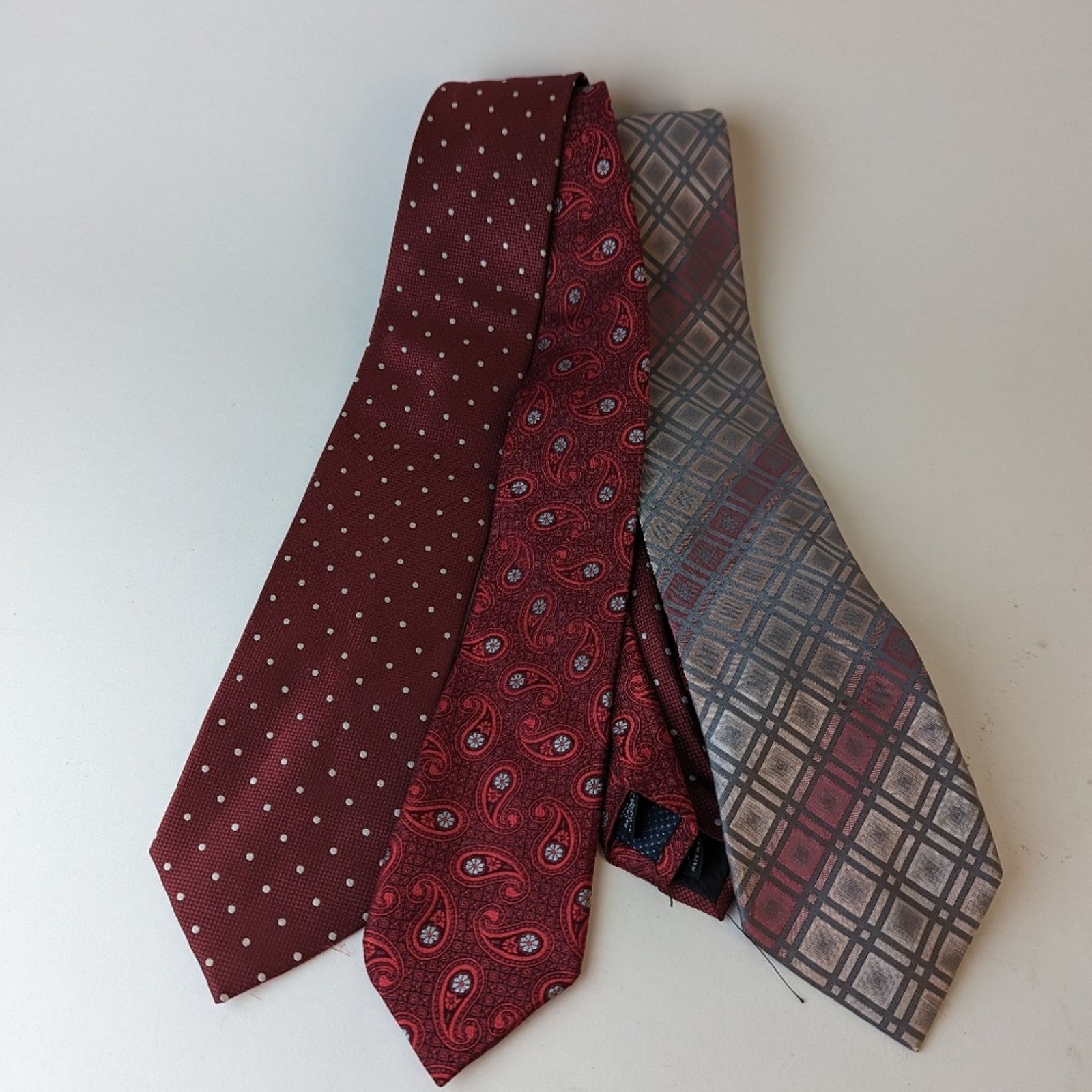 Van Heusen Bundle of Red Ties Size ONE SIZE - 6 Thumbnail
