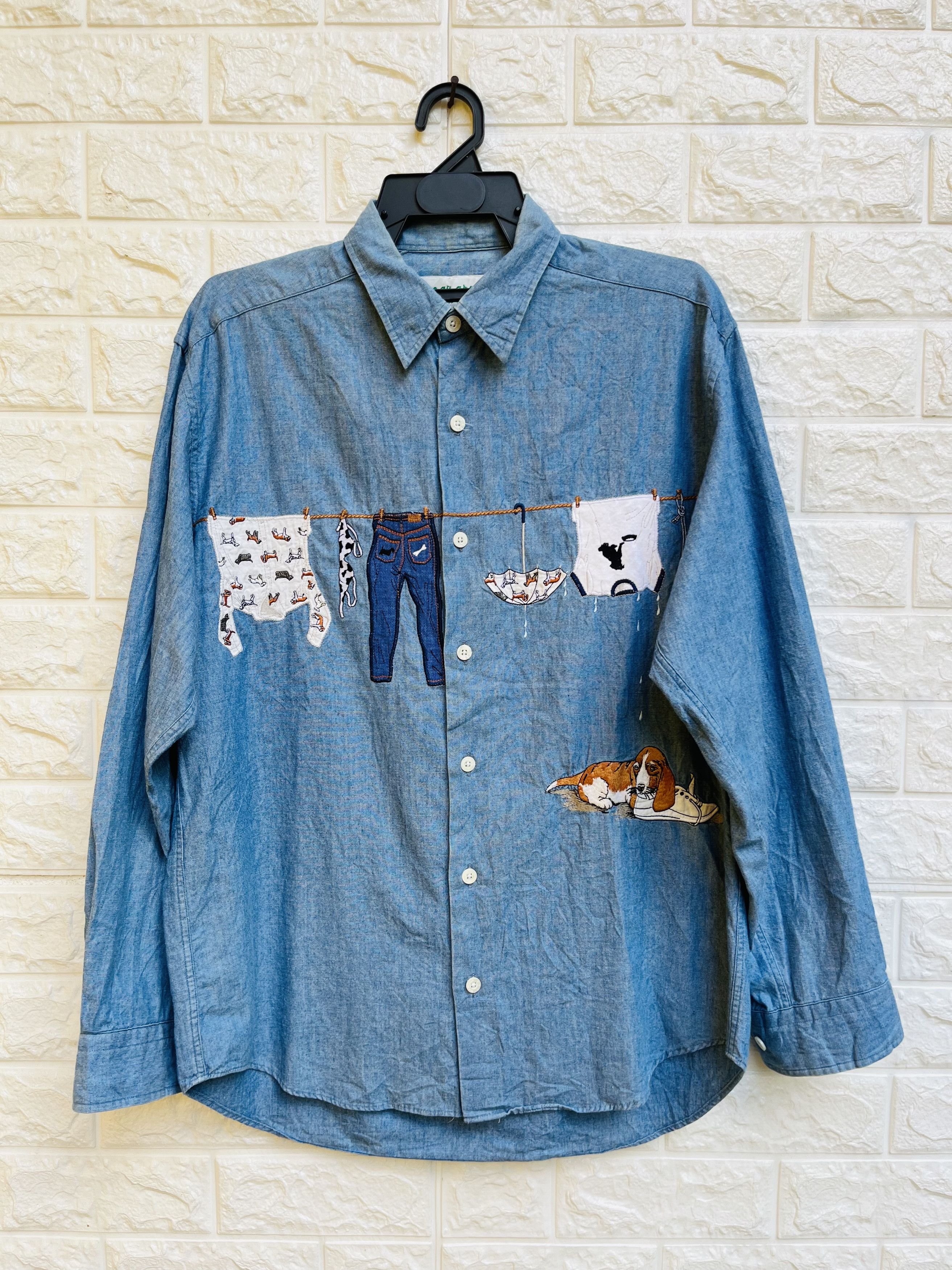 Japanese Brand × Vintage Vintage Japanese Designer Fashion Style Size US L / EU 52-54 / 3 - 1 Thumbnail