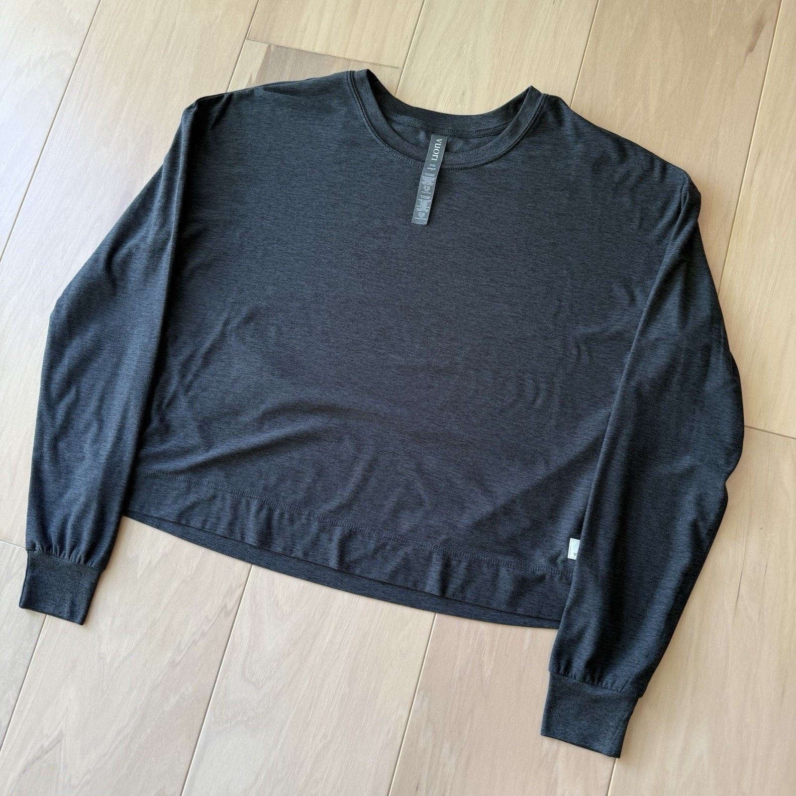 Vuori Vuori Halo Shirt Women's S Black Long Sleeve Yoga Size S / US 4 / IT 40 - 8 Thumbnail