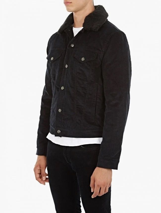 Acne Studios Acne 2016 corduroy jacket w/ removable collar Size US M / EU 48-50 / 2 - 2 Thumbnail