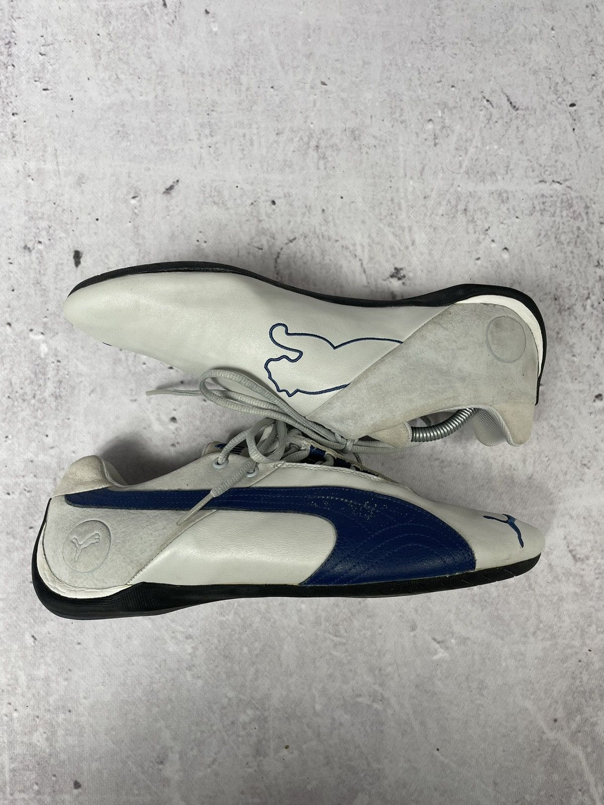Puma × Vintage Vintage Y2K BMW Puma speedcat grey navy sneakers Size US 11.5 / EU 44-45 - 10 Thumbnail
