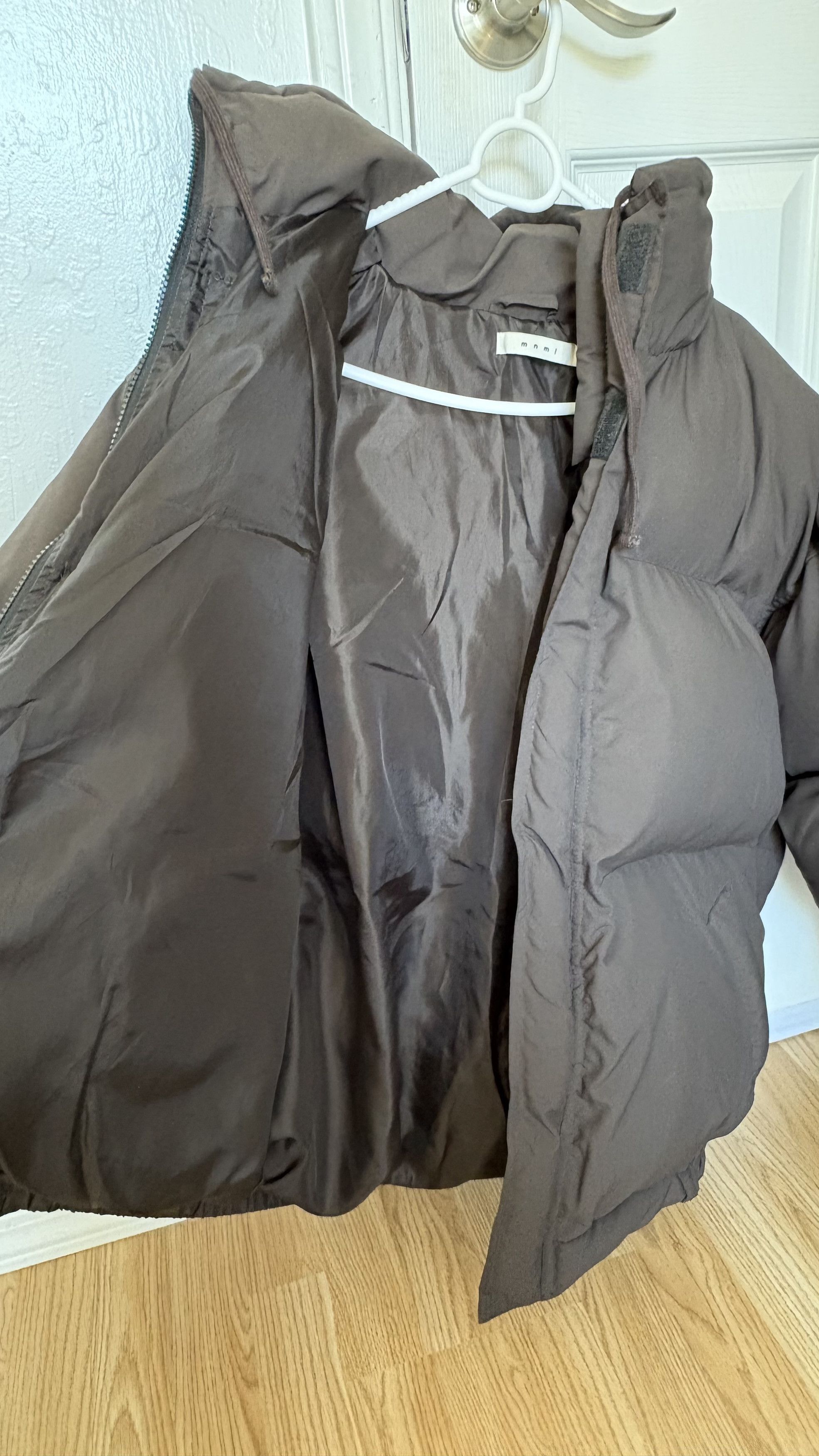 MNML mnml Puffer Jacket - Vintage Brown Size US M / EU 48-50 / 2 - 3 Thumbnail