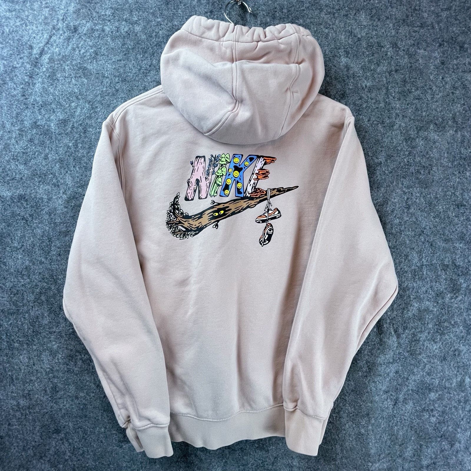 Nike Nike Fantasy Creature Hoodie Mens Medium Pink Shrooms Skater Size US M / EU 48-50 / 2 - 1 Thumbnail