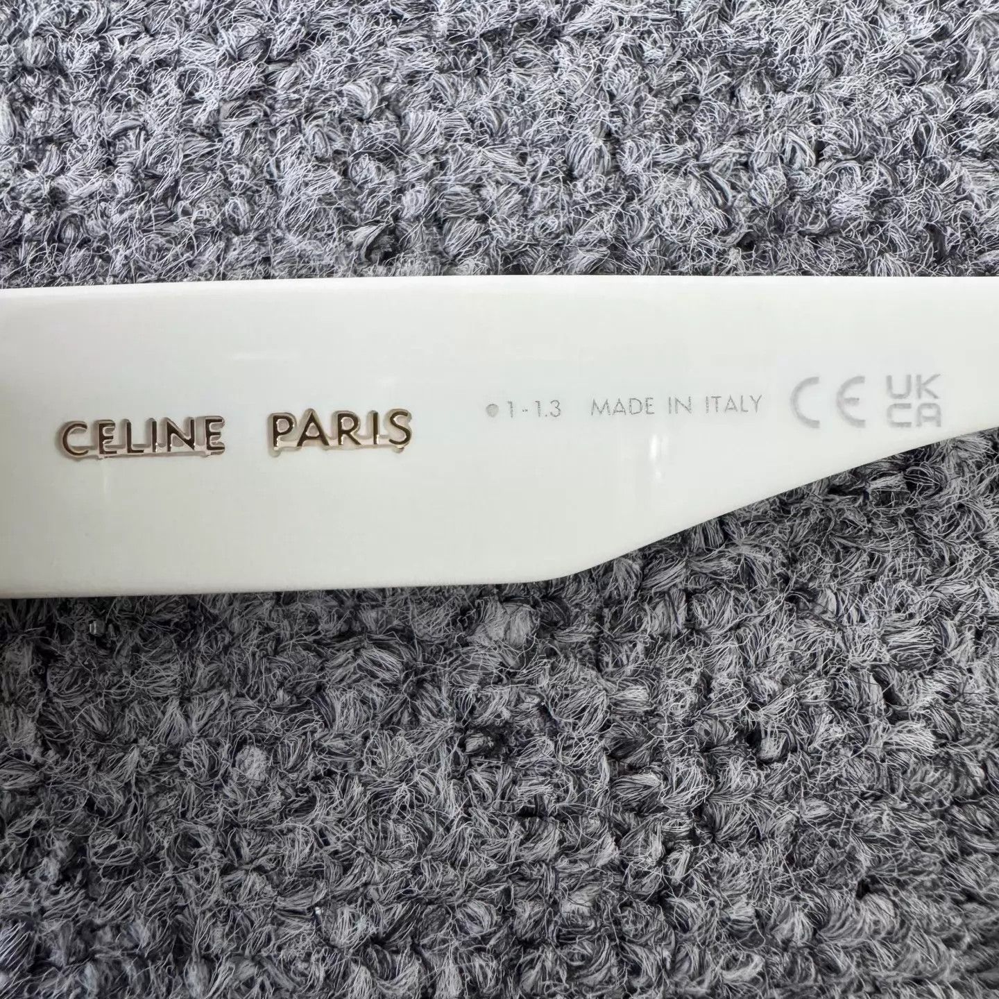 Celine Celine cat-eye rectangle white sunnies 99 new box Size ONE SIZE - 4 Thumbnail