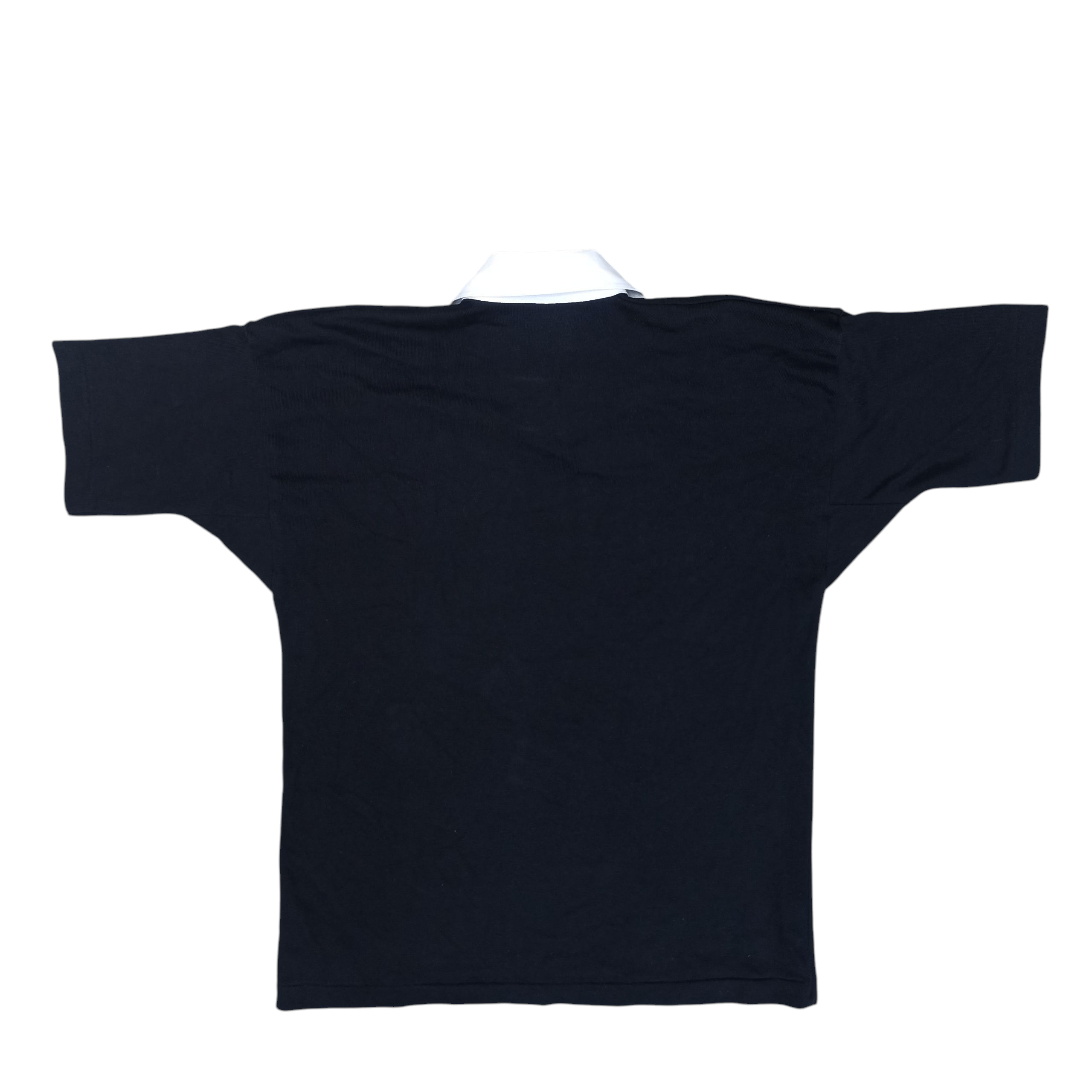 Canterbury of New Zealand Vintage Polo's Rugby Canterbury All Balack of New Zealand Size US M / EU 48-50 / 2 - 2 Thumbnail