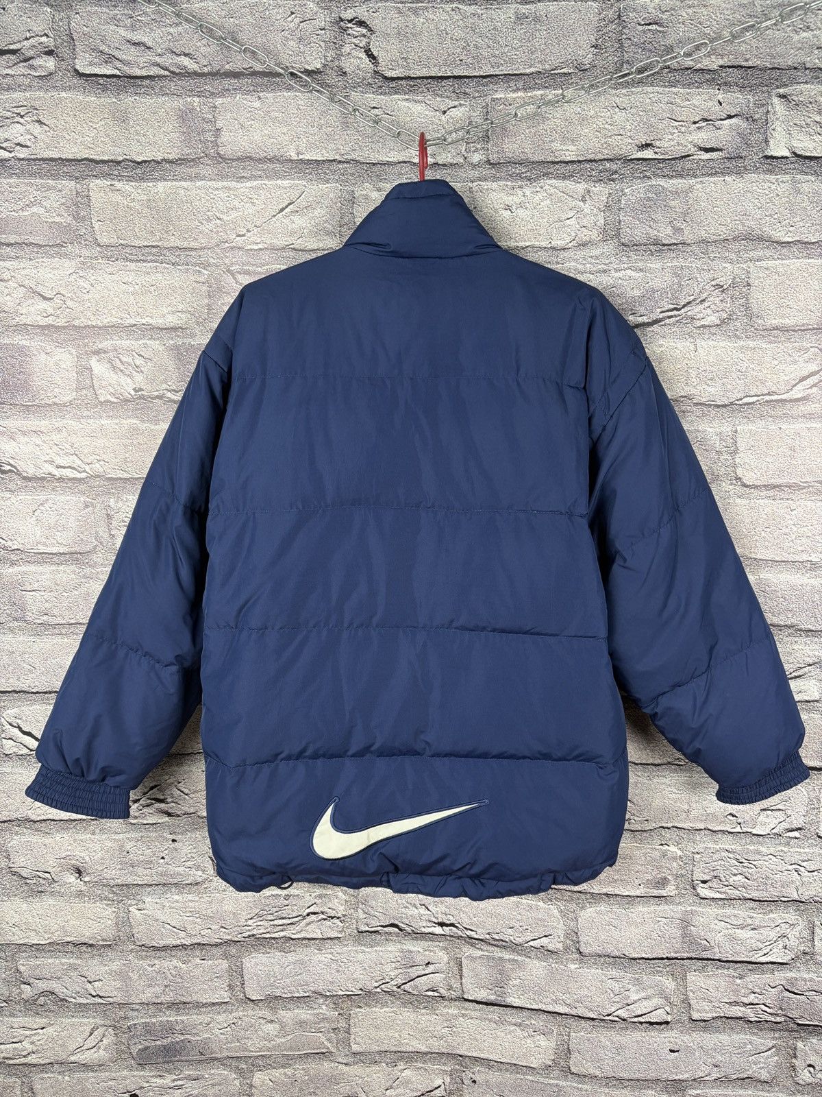 Nike Vintage down jacket Nike air tn big swoosh logo Size US M / EU 48-50 / 2 - 1 Thumbnail