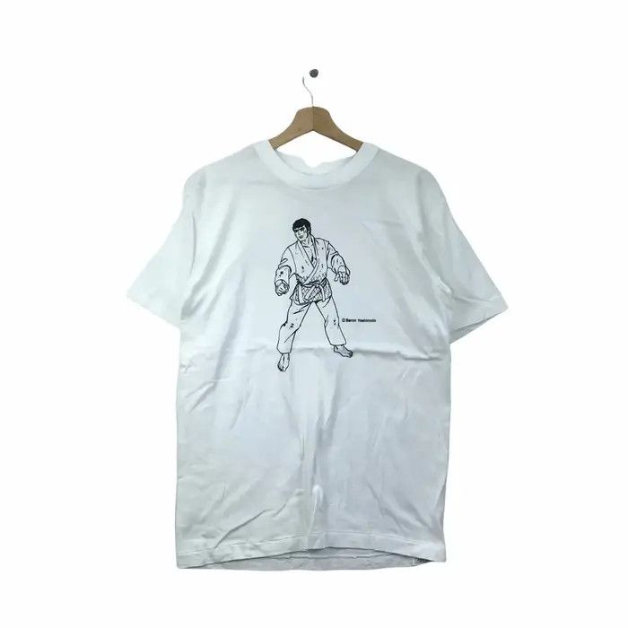 Vintage Vtg 80’ BARON YOSHIMOTO Nippon JUKYODEN Manga Tee Shirt Size US S / EU 44-46 / 1 - 1 Thumbnail