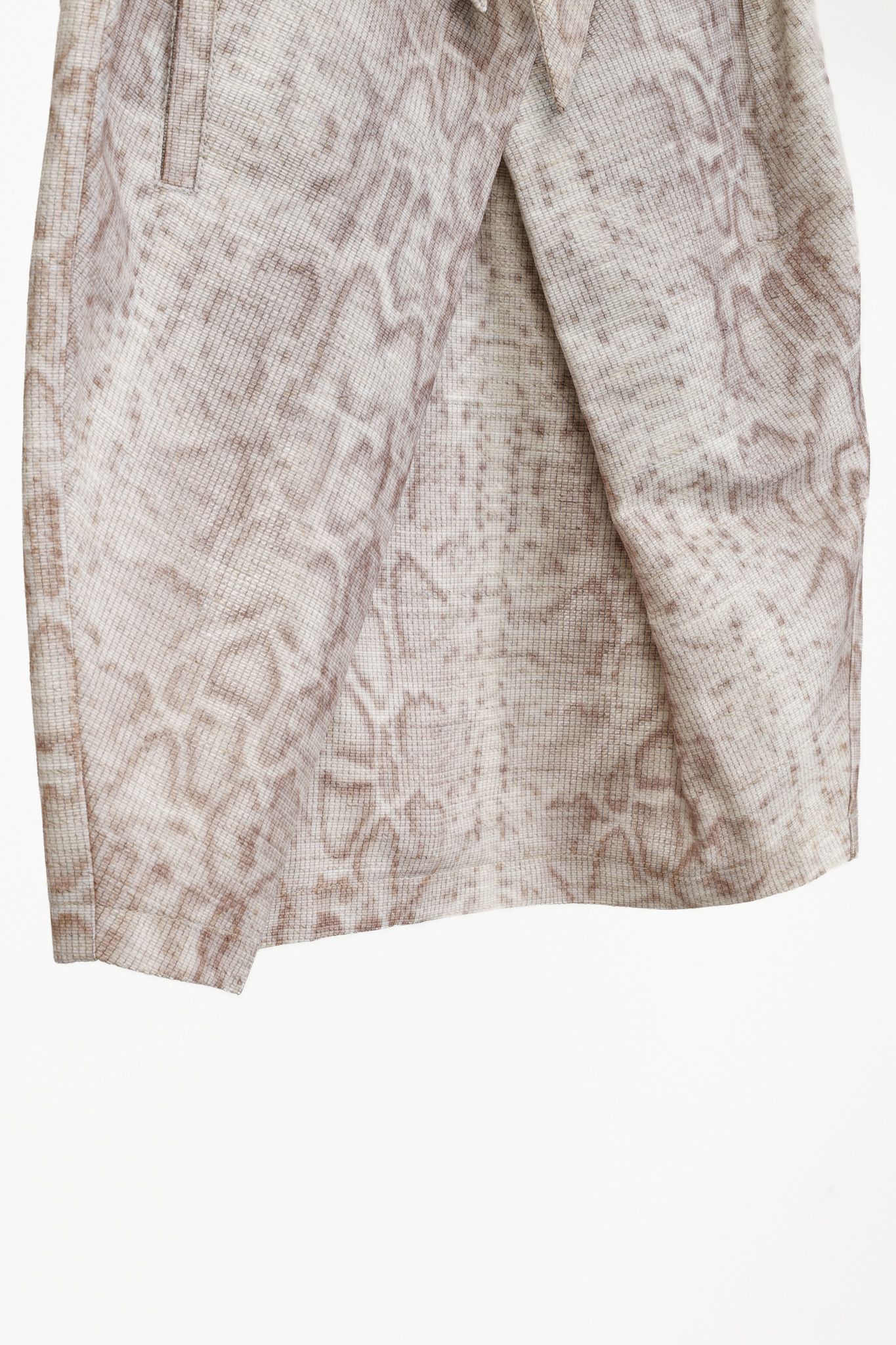 Emporio Armani Emporio Armani Mauve Snake Print Skirt Size 26" / US 2 / IT 38 - 7 Thumbnail