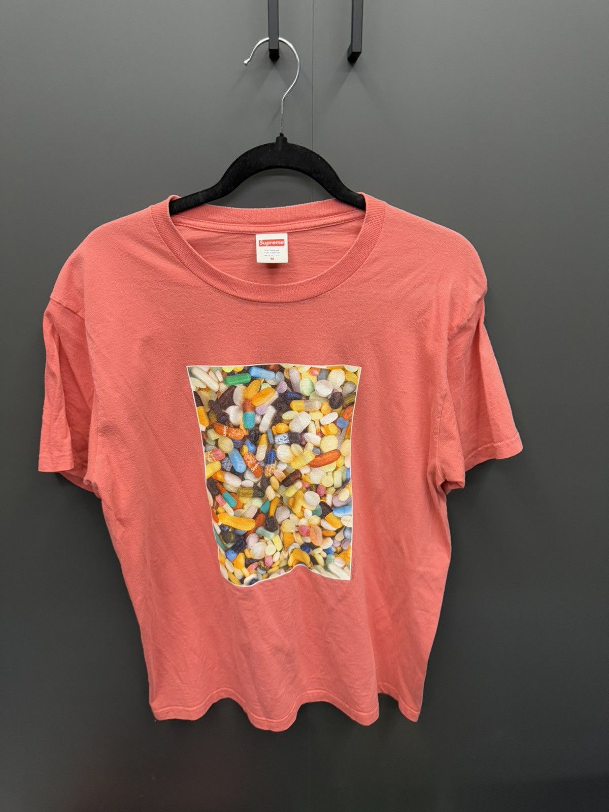 Supreme Pills T-Shirt Bright Coral FW20