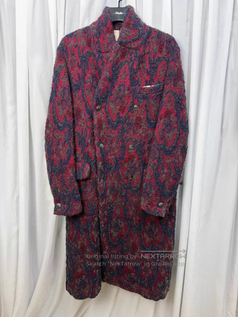 Uma Wang UMA WANG Jacquard velvet court-style coat| Size M / US 6-8 / IT 42-44 - 1 Thumbnail