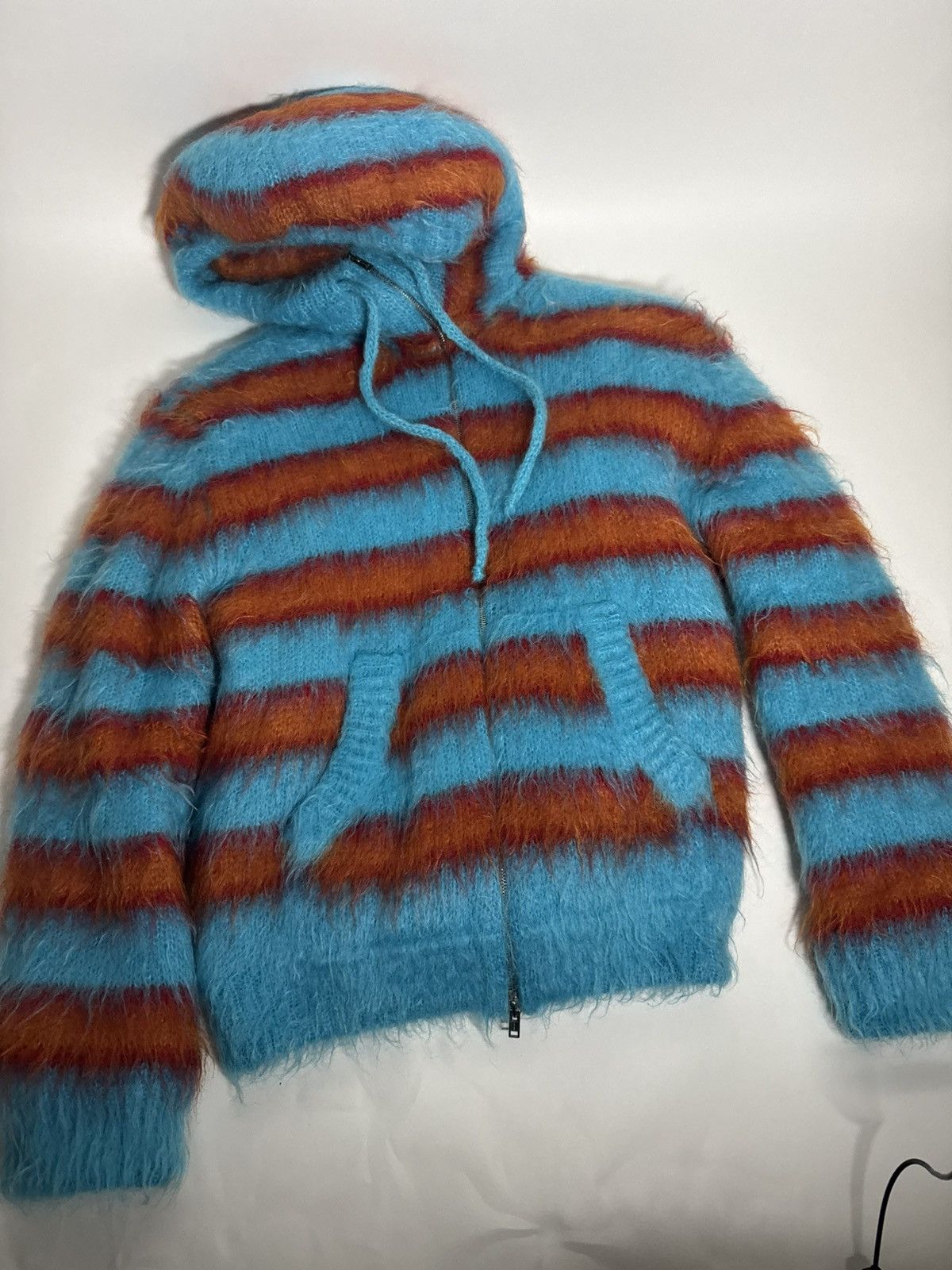 Marni Fuzzy Wuzzy Mohair Jacket Size US M / EU 48-50 / 2 - 1 Thumbnail