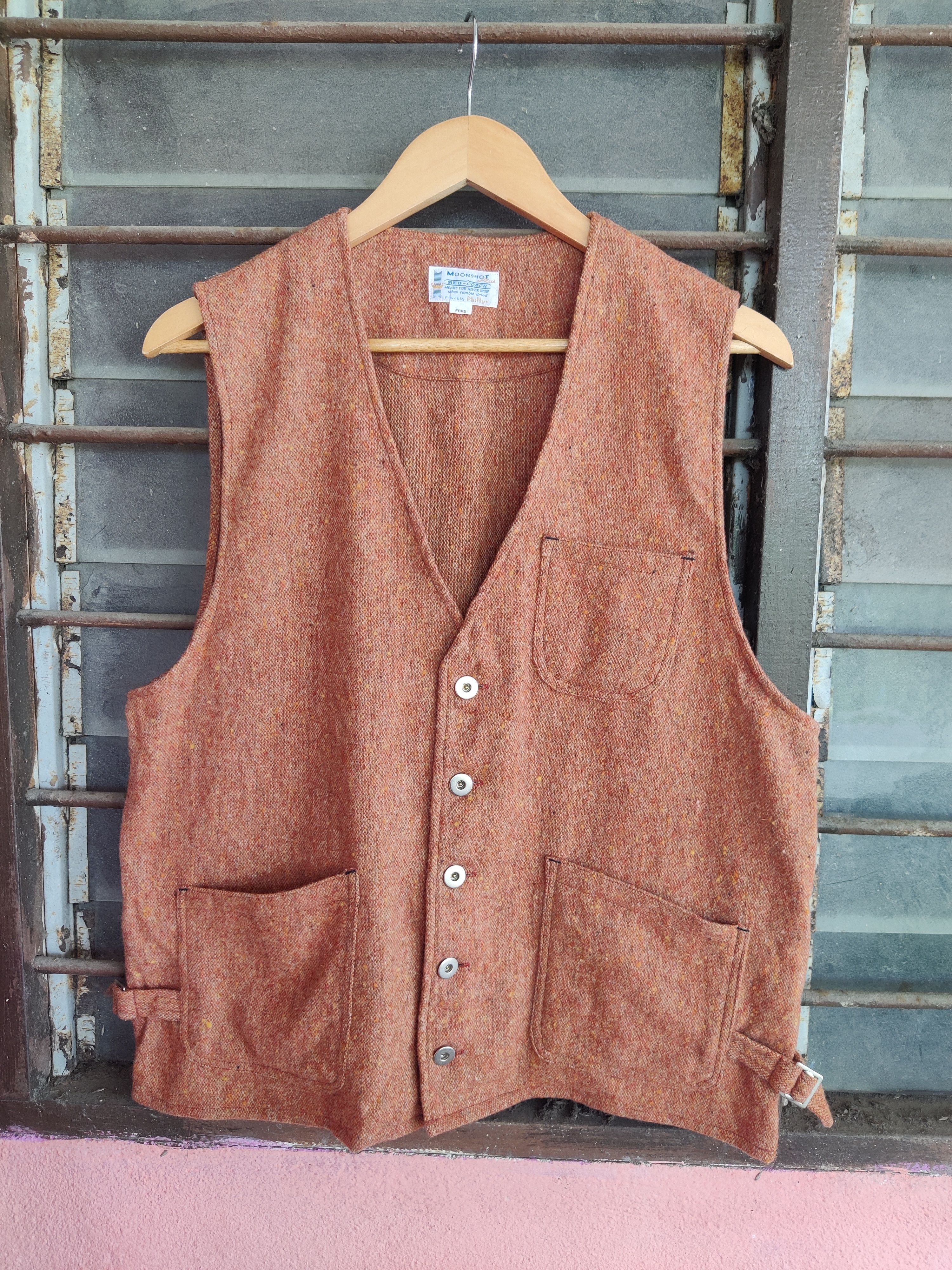 Vintage Vintage Archival 70's Moonshot Phillys Americana Wool Jacket Size US L / EU 52-54 / 3 - 2 Thumbnail