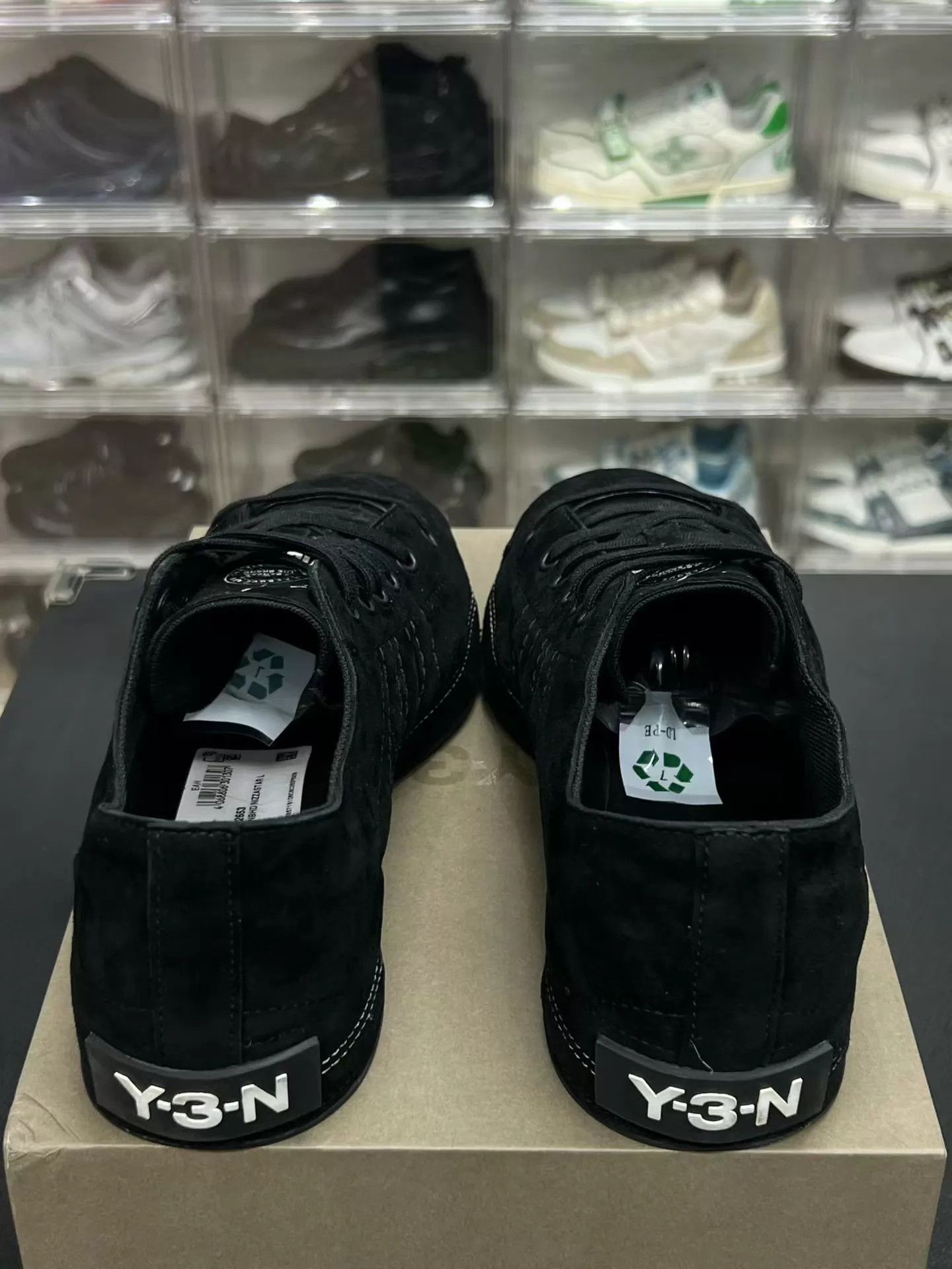 Y-3 Y-3 NIZZASTAR Suede Black Sneakers Size 42.5 Size US 9.5 / EU 42-43 - 7 Thumbnail