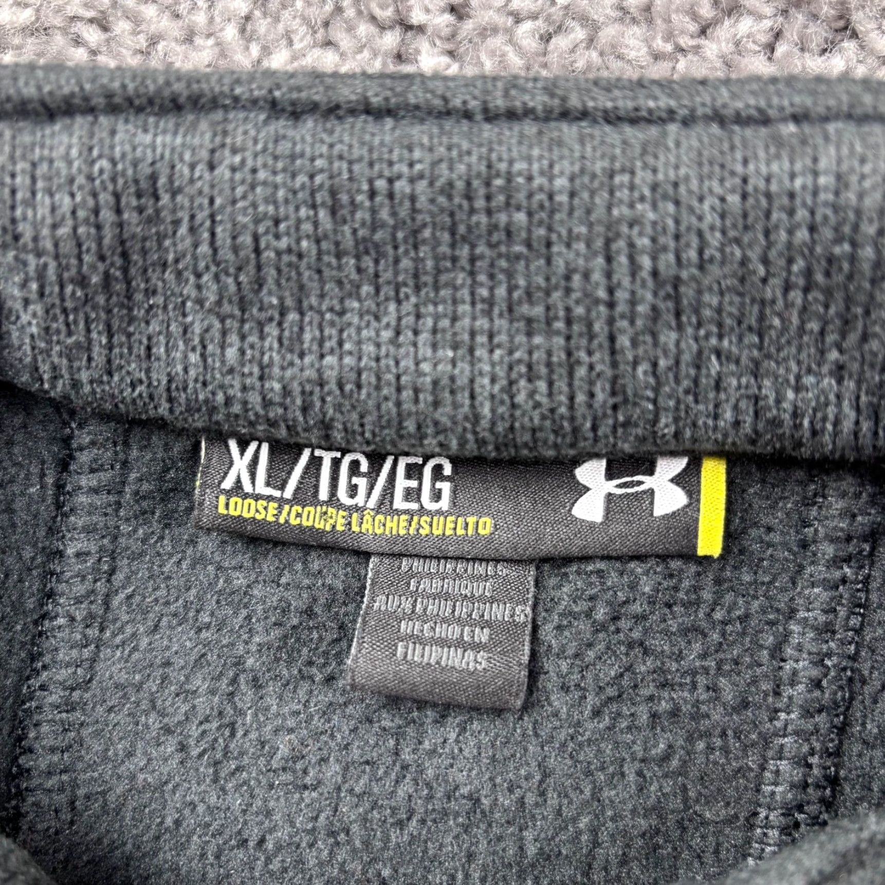 Under Armour Under Armour Elevate 1/4 Zip Sweater Mens XL Graphite Gray Pockets Outdoor Size US XL / EU 56 / 4 - 3 Thumbnail