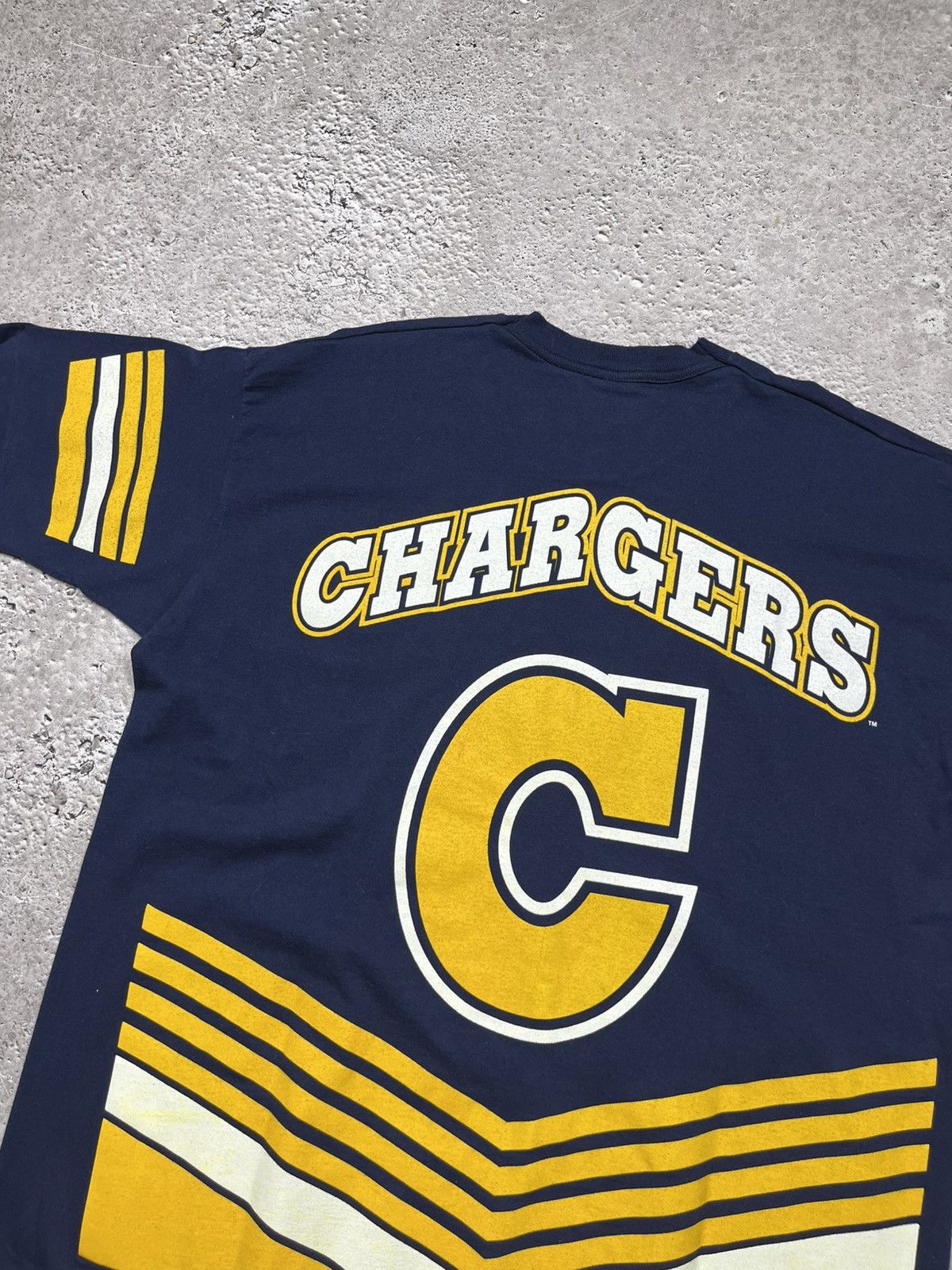 NFL × Vintage Vintage 1995 San Diego Chargers NFL T-Shirt XL USA Made Tee Size US XL / EU 56 / 4 - 15 Thumbnail