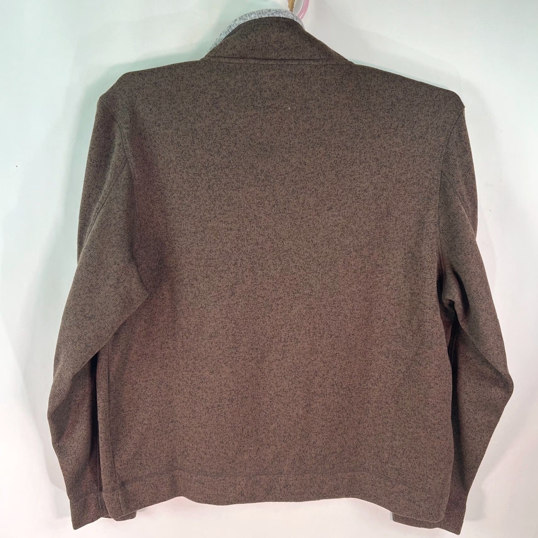 Vintage N40 Gear Mens Quarter Zip Long Sleeves Mock Neck Casual Brown Sweater Size 2XL Size US XXL / EU 58 / 5 - 2 Thumbnail