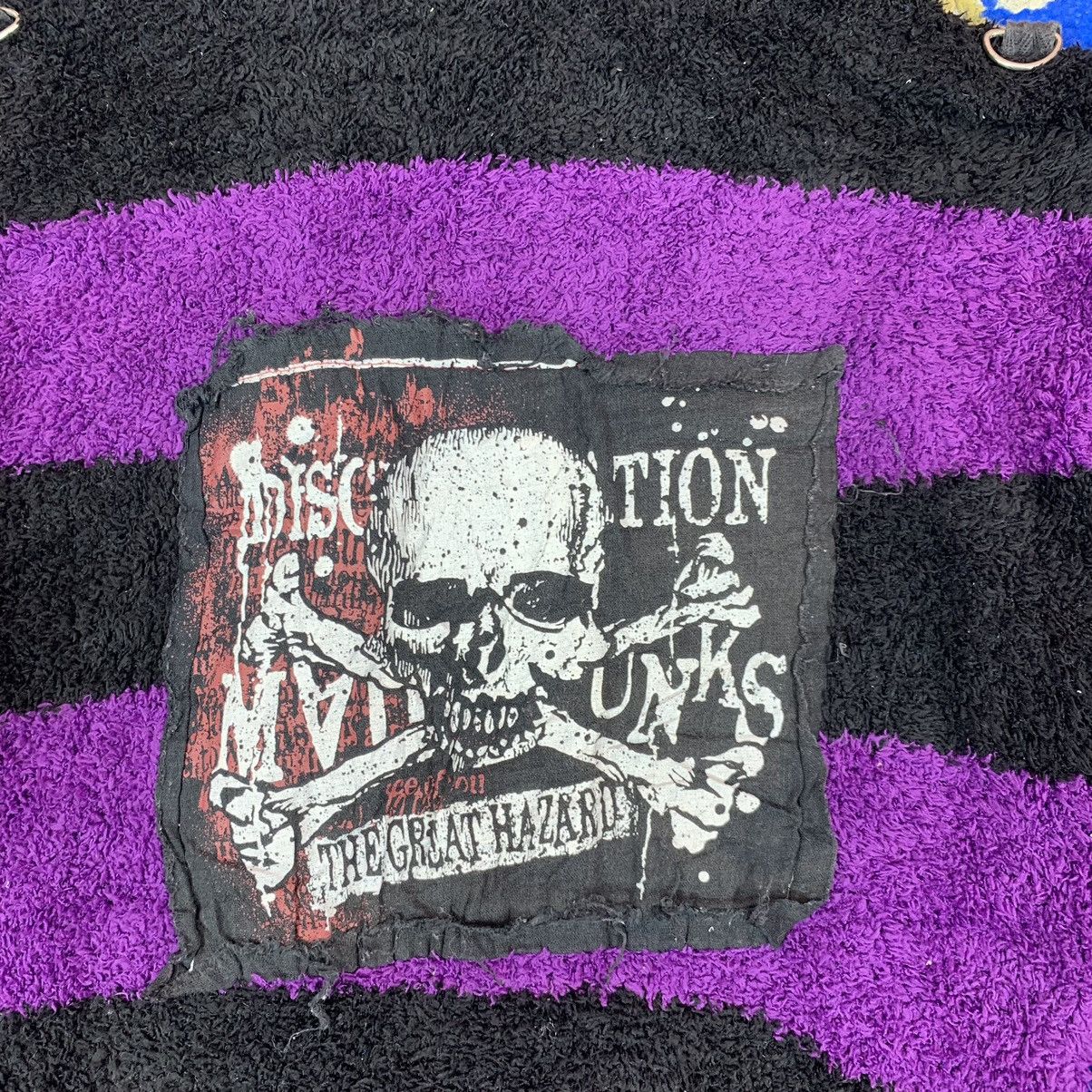 Japanese Brand Vintage Mad Punks Patchwork Cardigan Hoodie Sweater Gothic Size US S / EU 44-46 / 1 - 8 Thumbnail